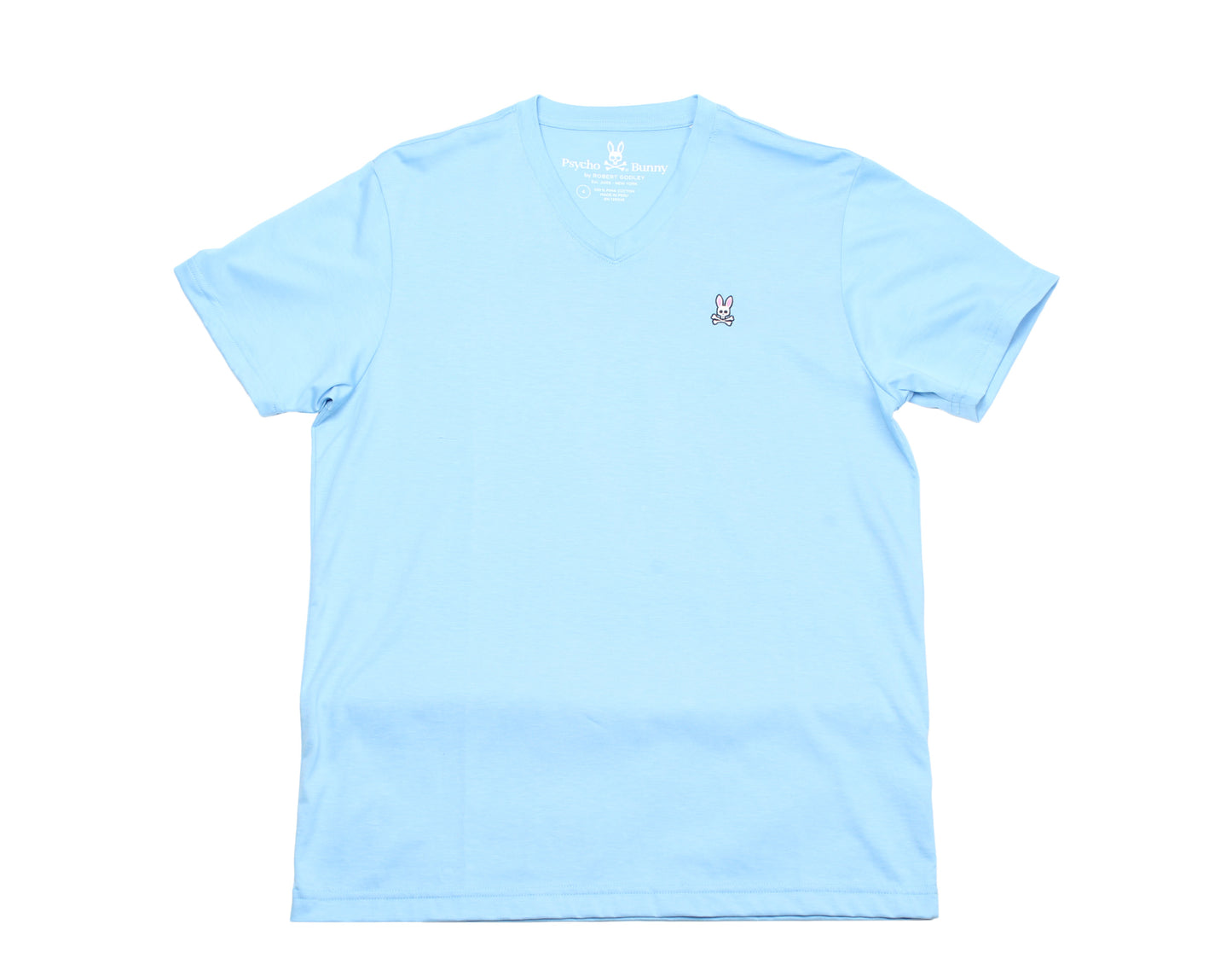 Psycho Bunny Classic V-Neck Men's Tee Shirt