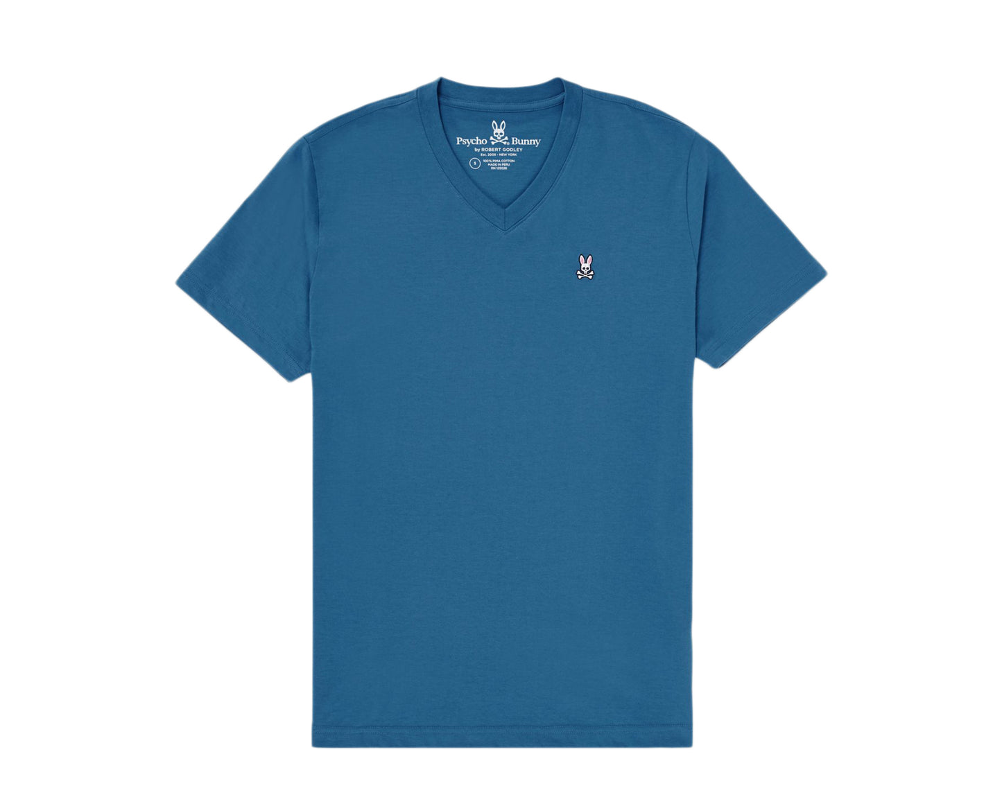 Psycho Bunny Classic V-Neck Men's Tee Shirt