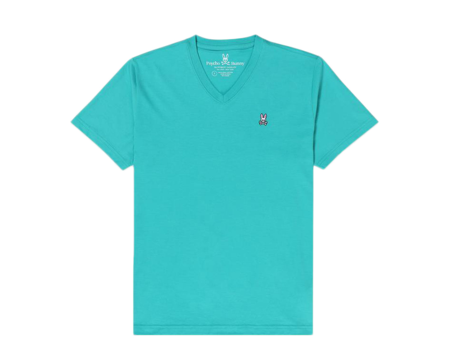 Psycho Bunny Classic V-Neck Men's Tee Shirt
