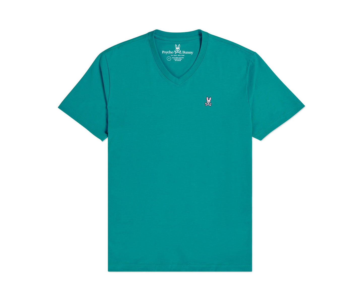 Psycho Bunny Classic V-Neck Men's Tee Shirt