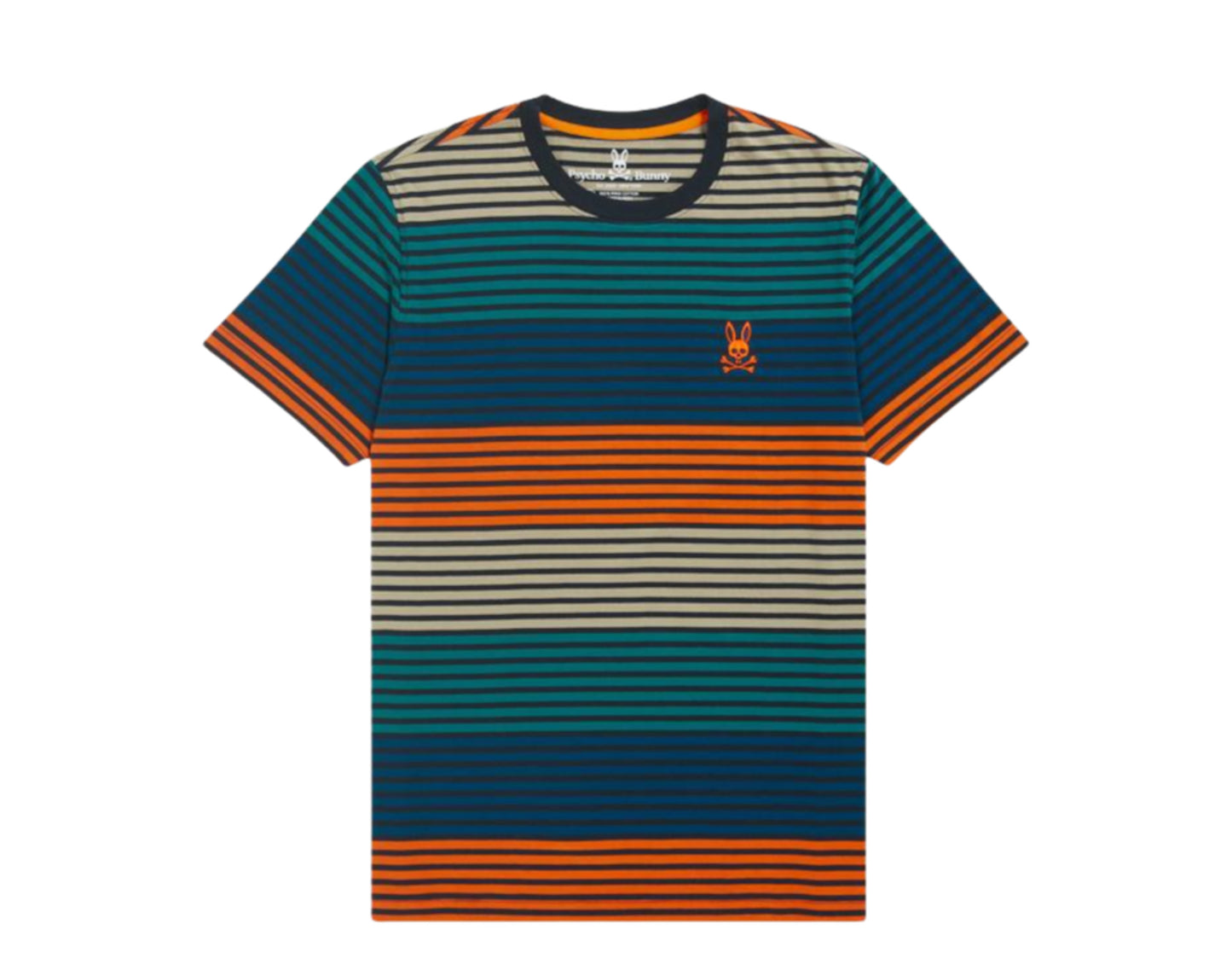 Psycho Bunny Carlisle Stripe Men's Tee Shirt