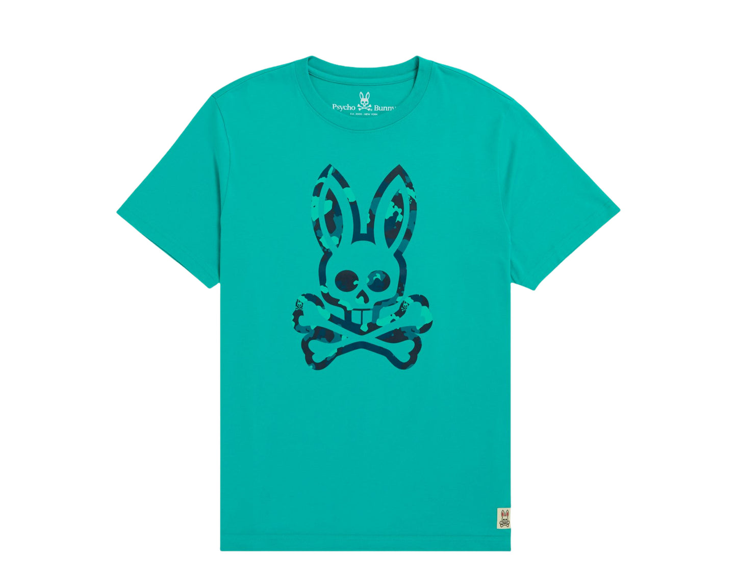Psycho Bunny Howgate Camo Graphic Men's Tee Shirt
