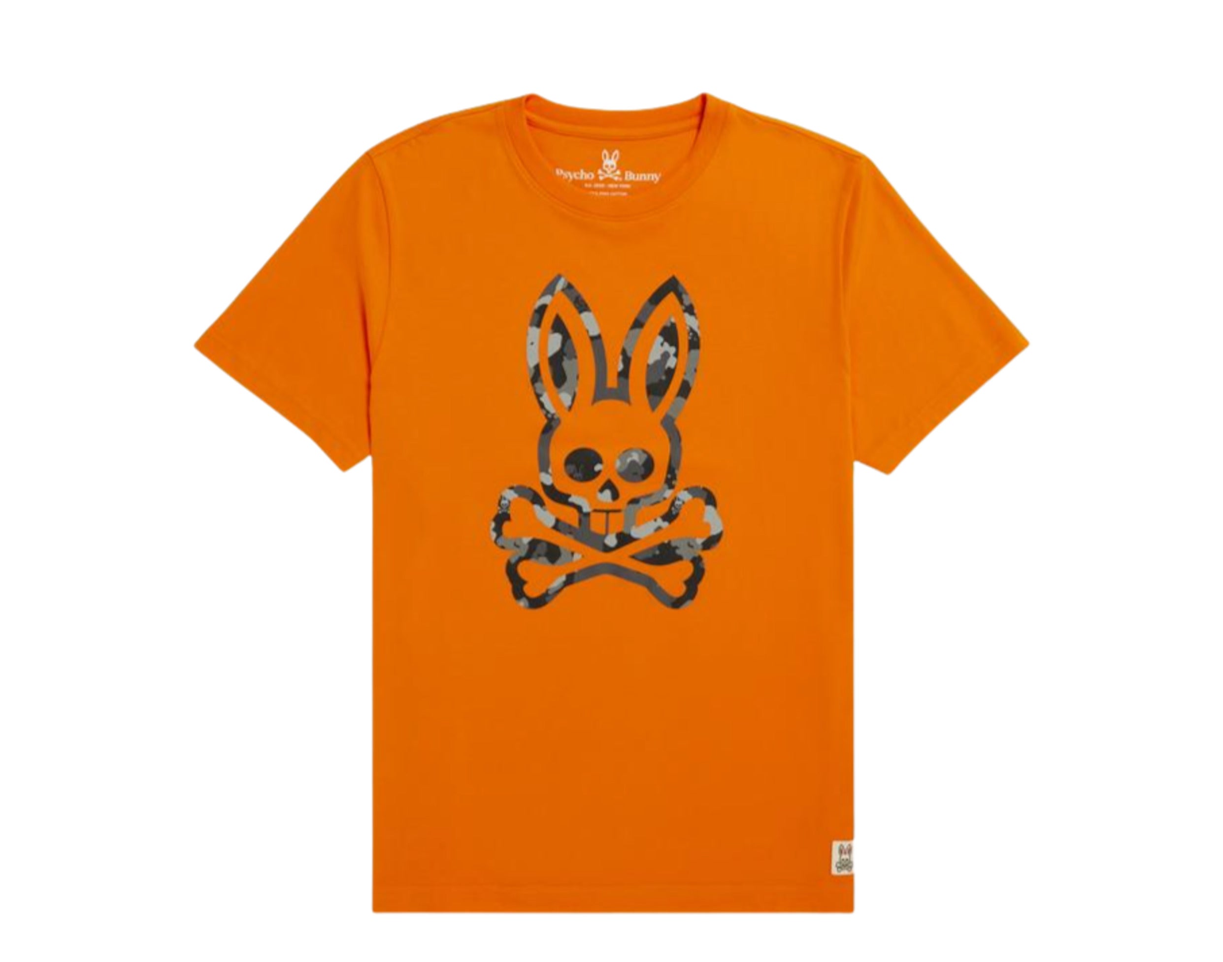 Psycho Bunny Howgate Camo Graphic Men's Tee Shirt