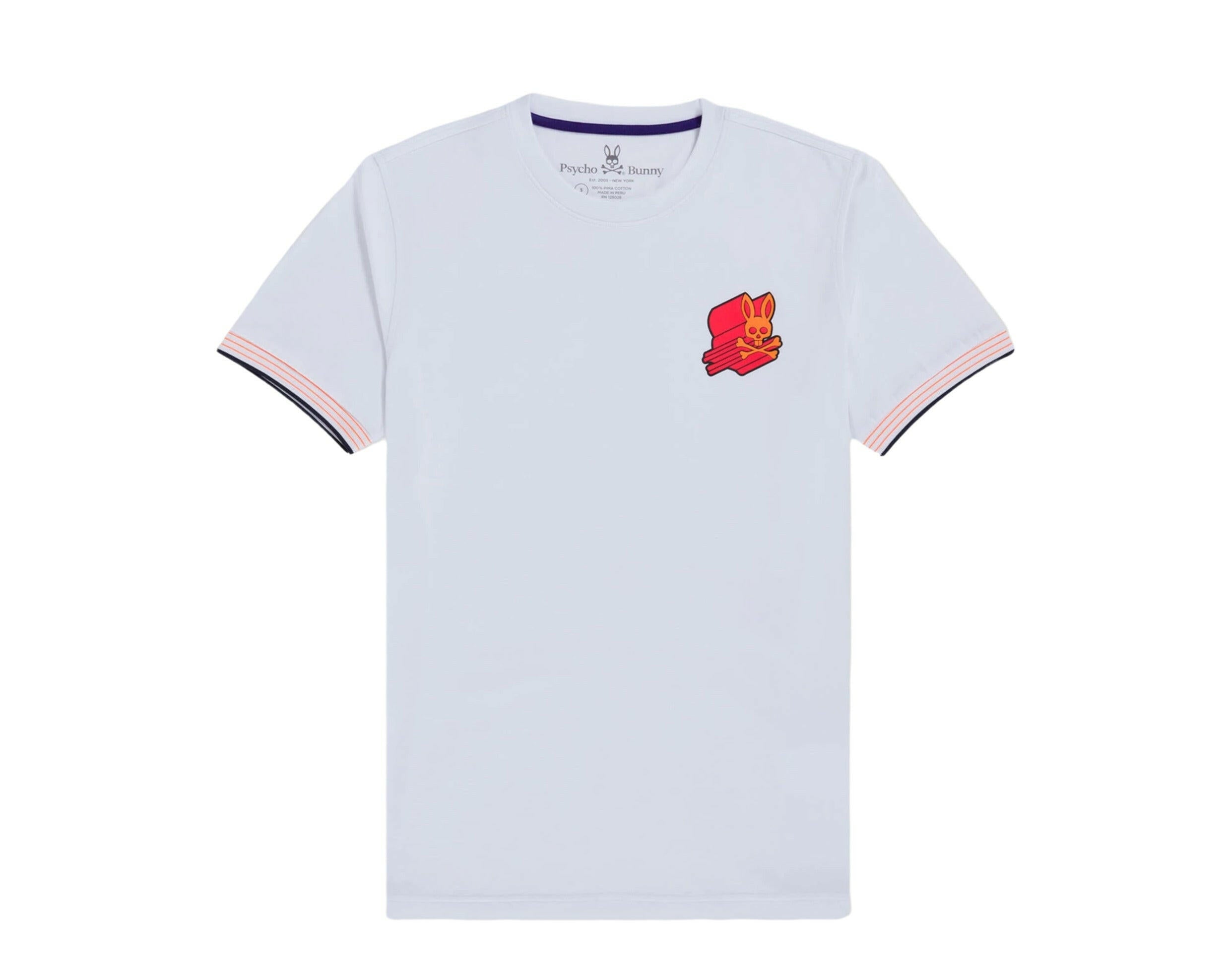 Psycho Bunny Asher Chest Logo Men's Tee Shirt.