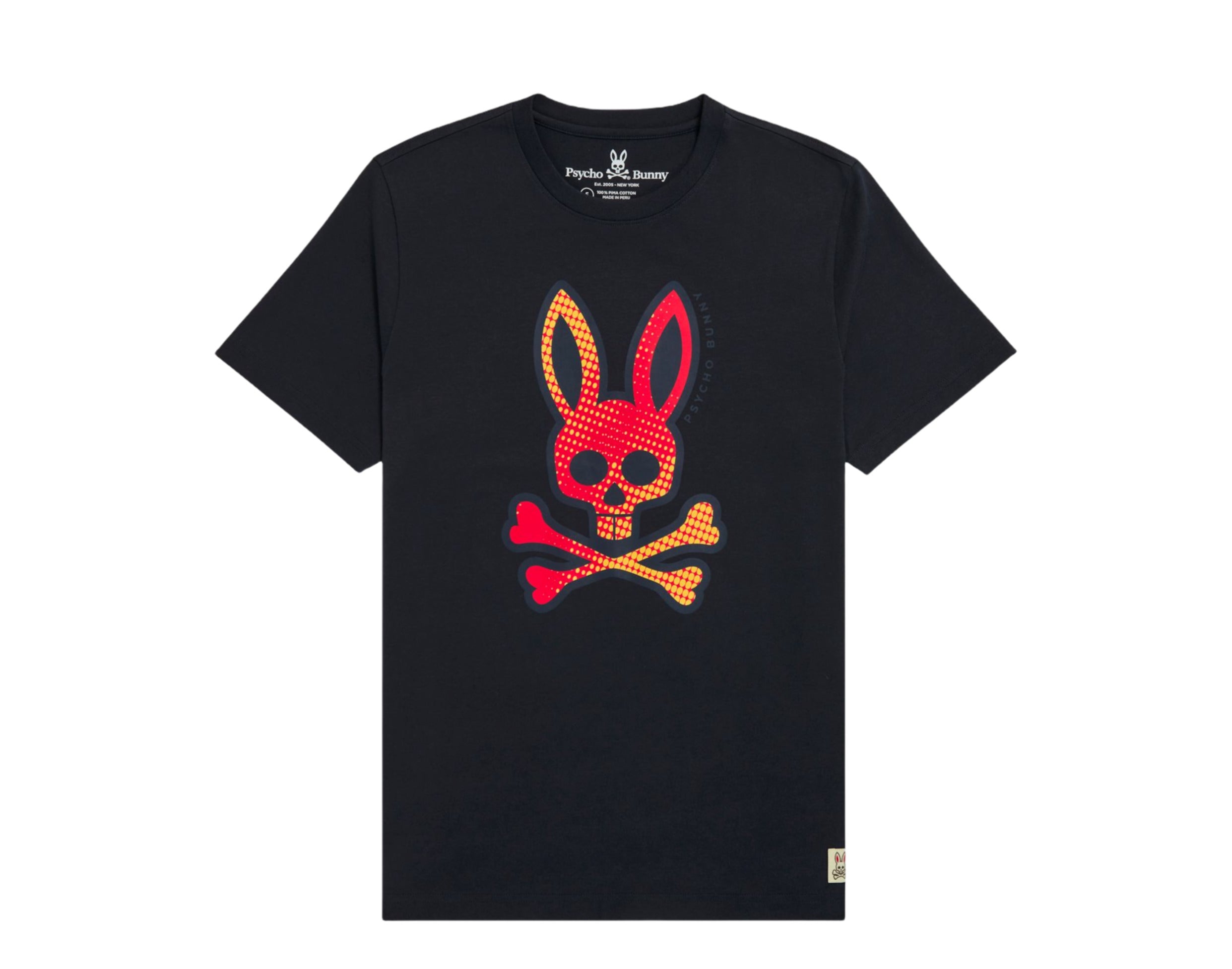 Psycho Bunny Denton Graphic Men's Tee Shirt