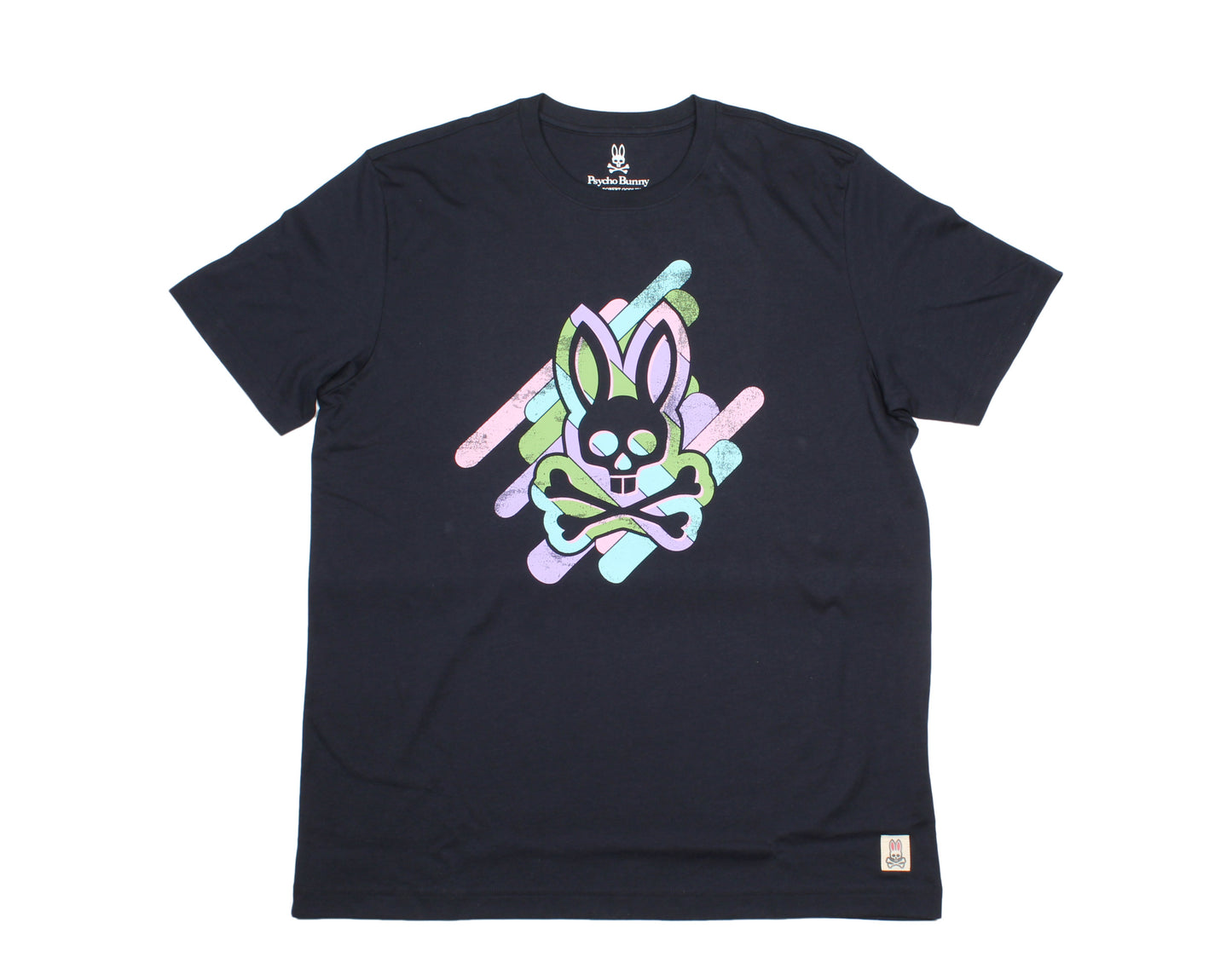 Psycho Bunny Printed Graphic Men's Tee Shirt