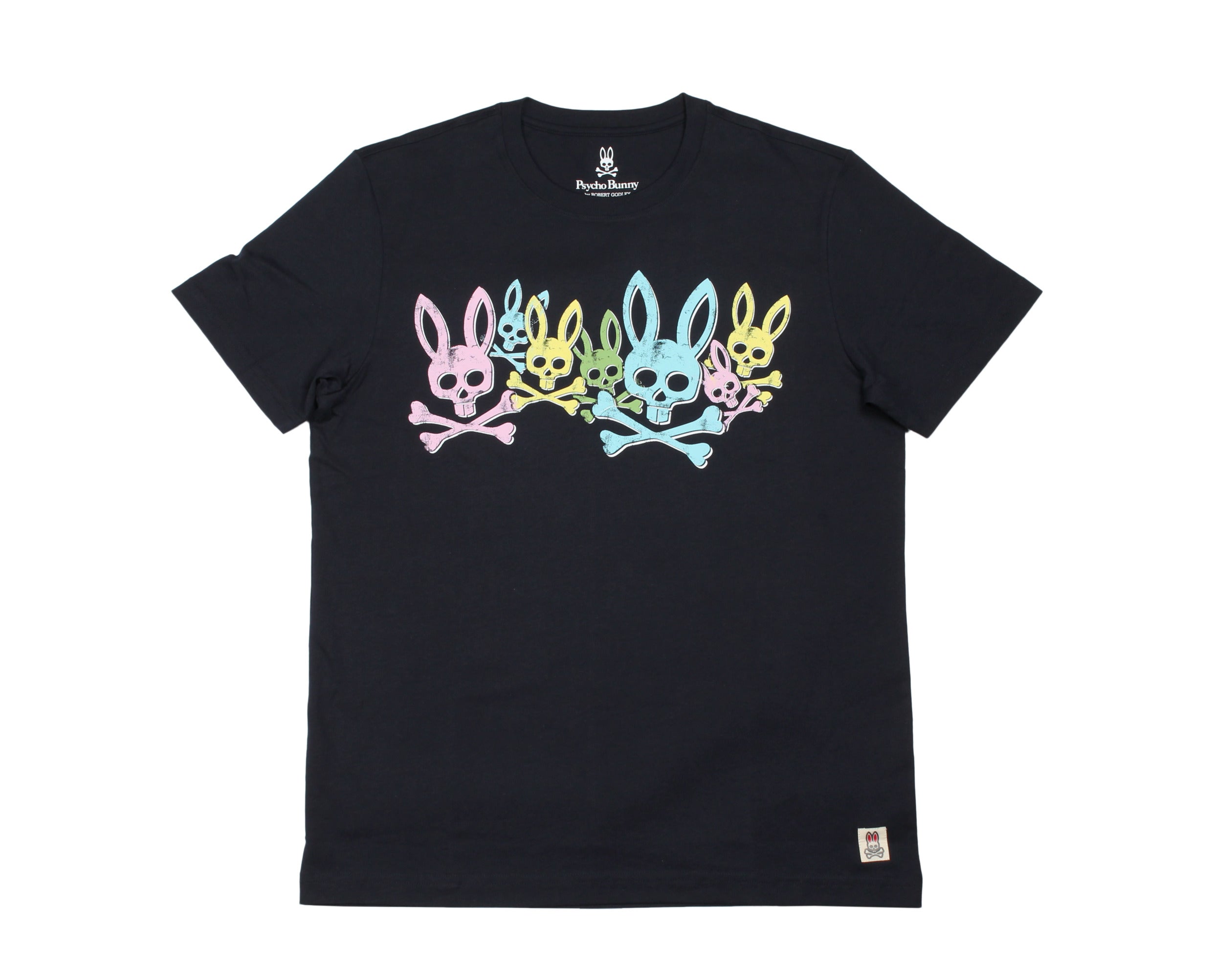 Psycho Bunny Printed Graphic Men's Tee Shirt