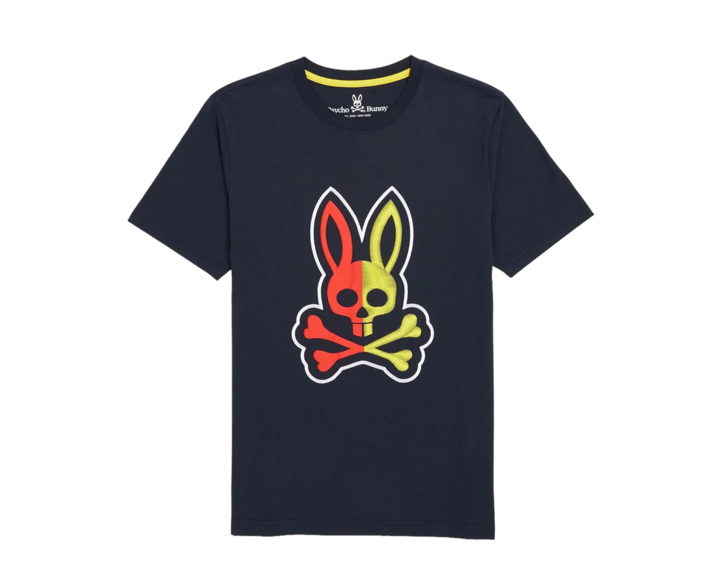 Psycho Bunny Cooper Split Bunny Logo Men's Tee Shirt