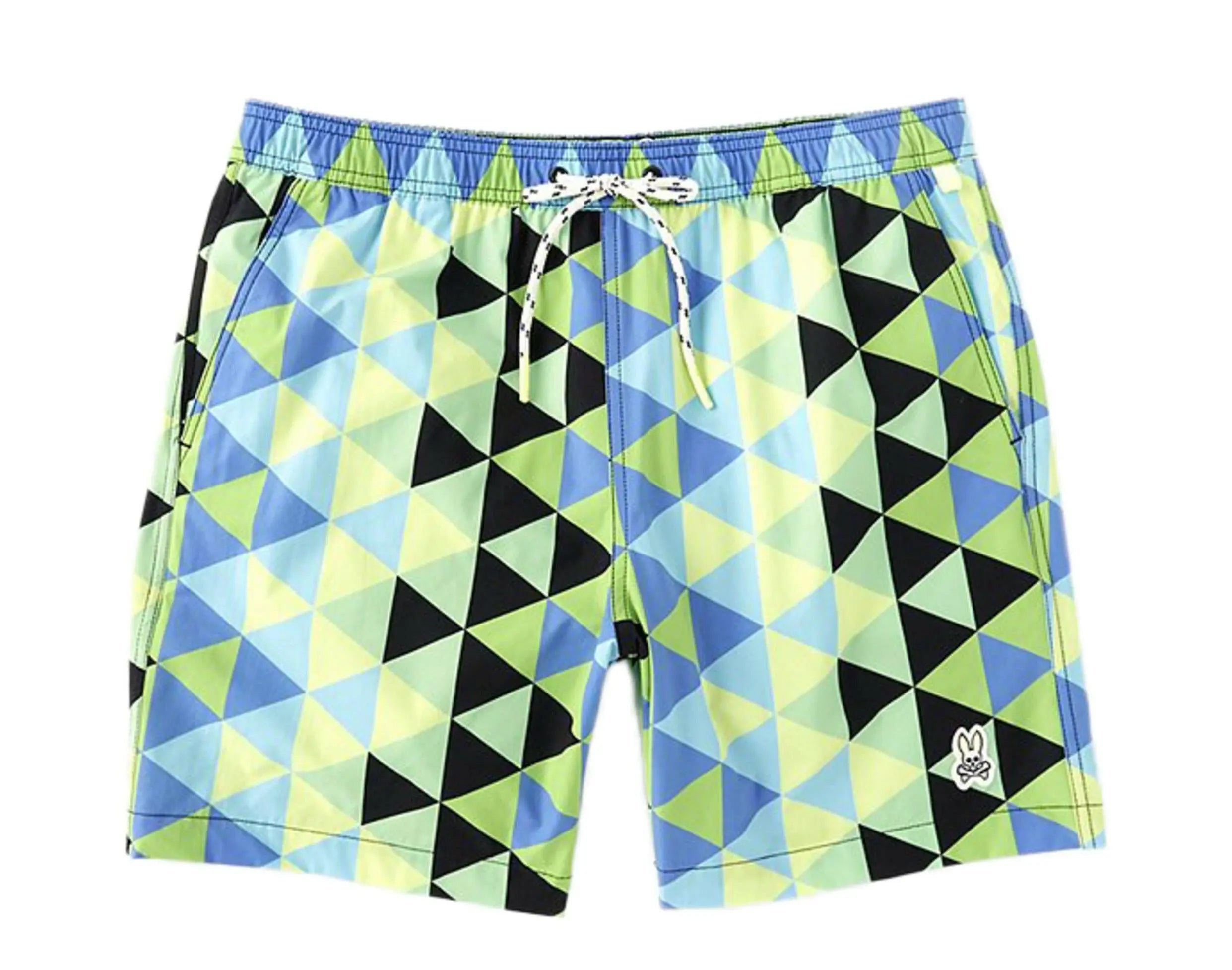 Psycho Bunny Alexander Men's Swim Trunks.