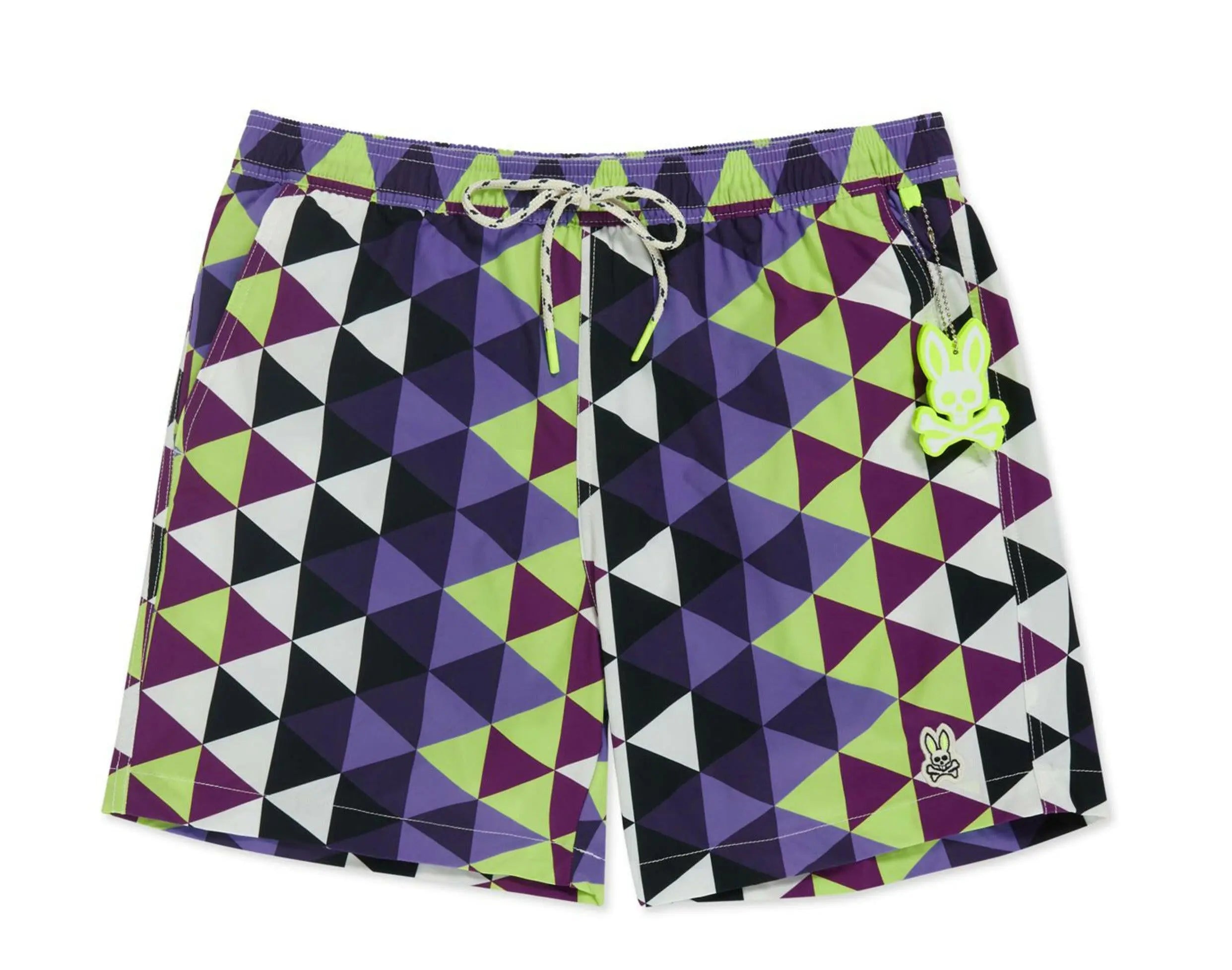 Psycho Bunny Alexander Men's Swim Trunks.