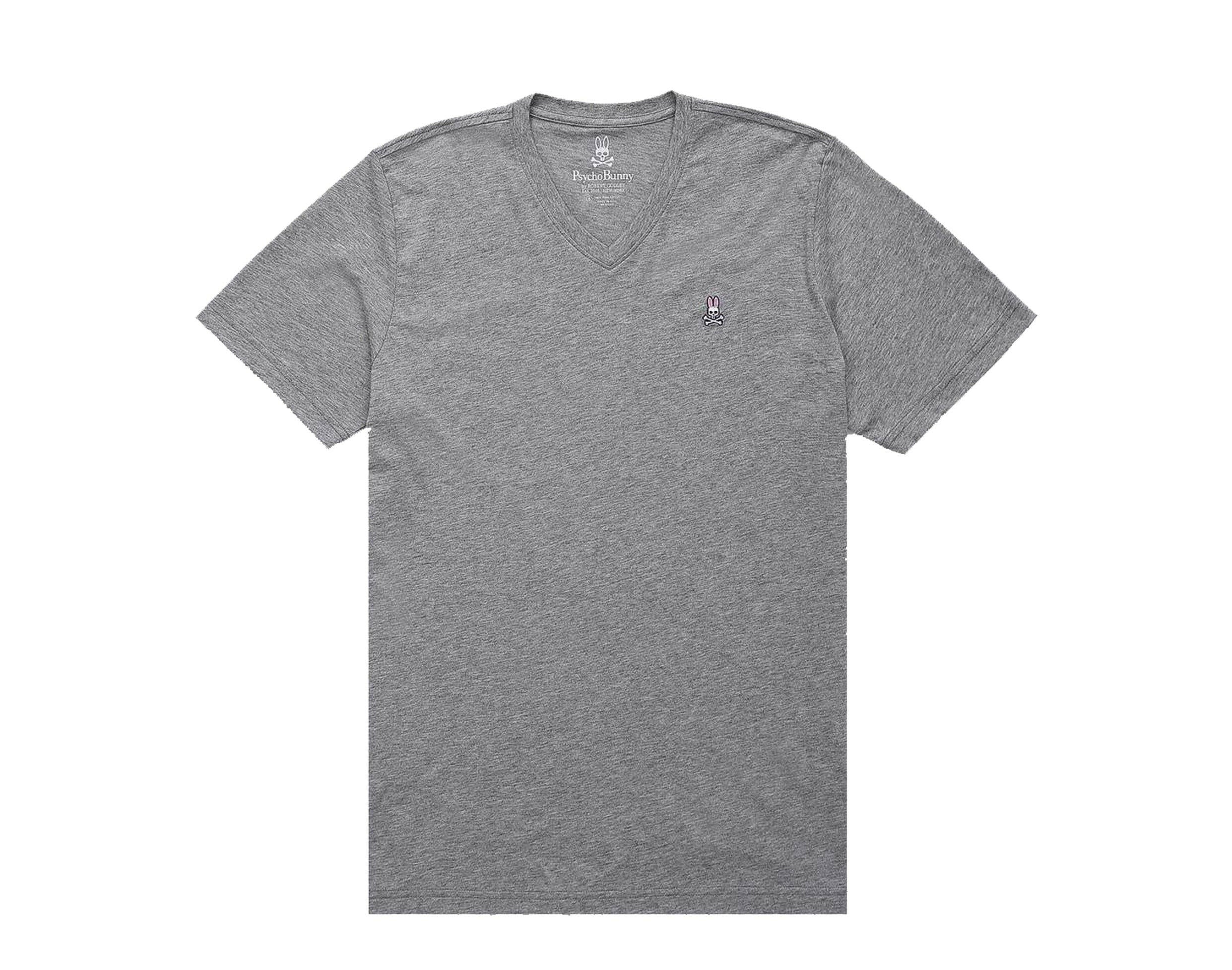 Psycho Bunny Classic V-Neck Men's Big and Tall Tee Shirt.