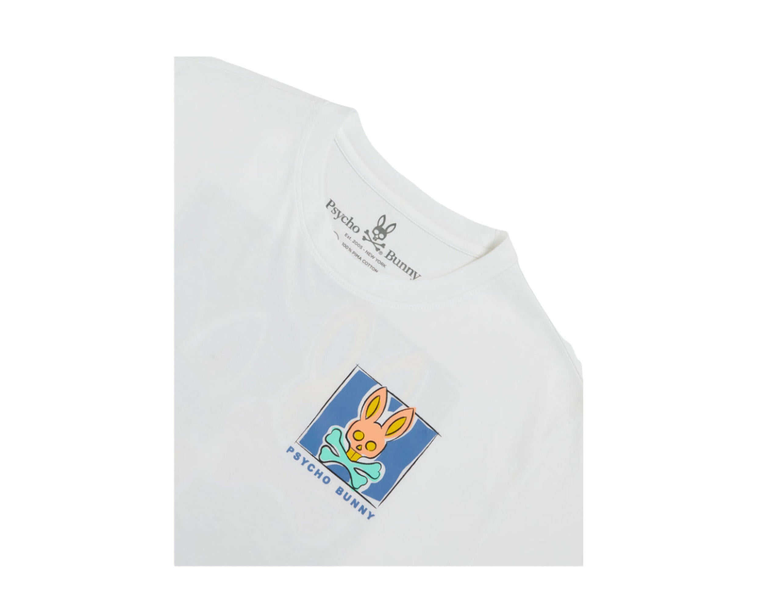 Psycho Bunny James Bunny In A Box Men's Big and Tall Tee Shirt.