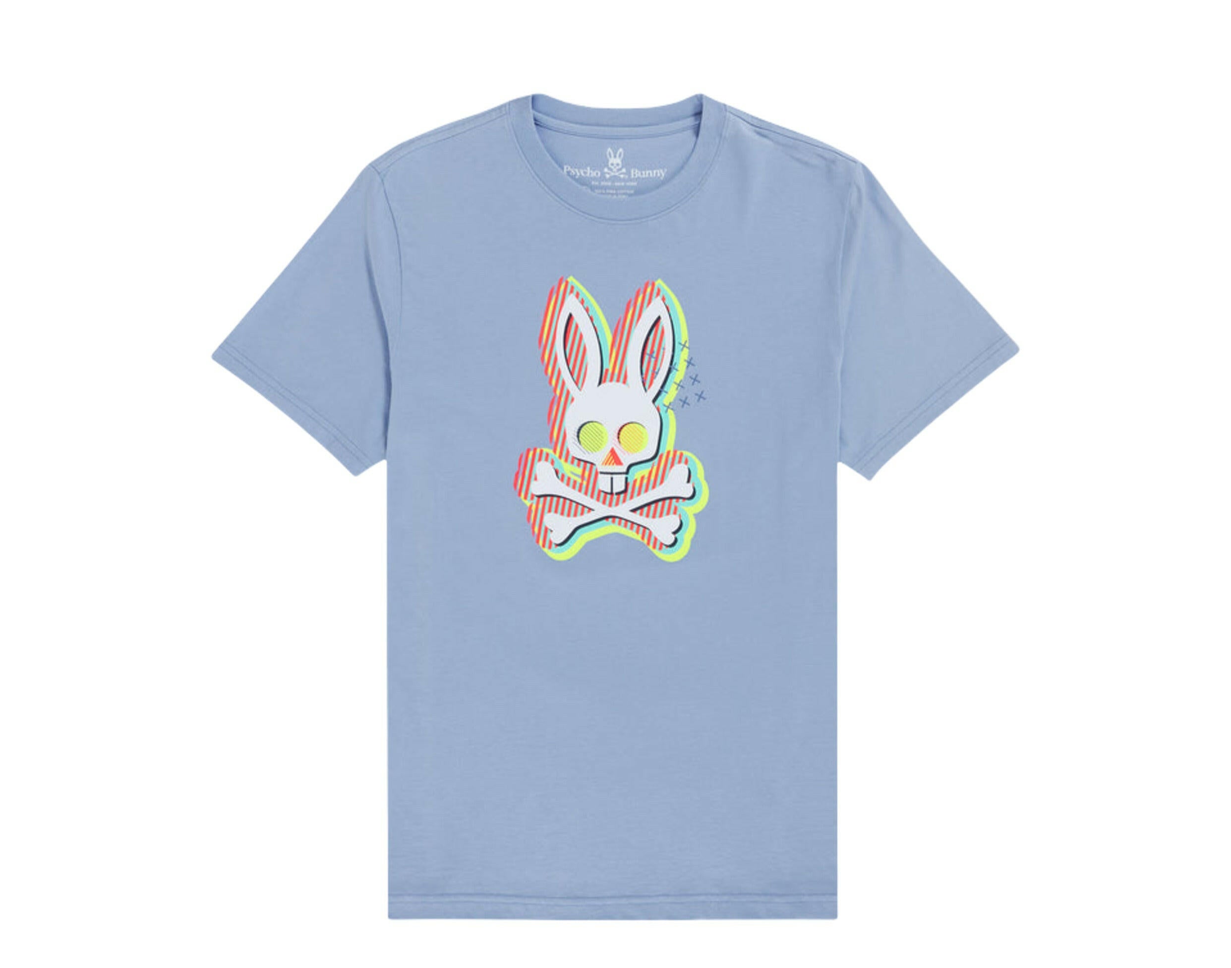 Psycho Bunny Ethan Deco Bunny Men's Big and Tall Tee Shirt.
