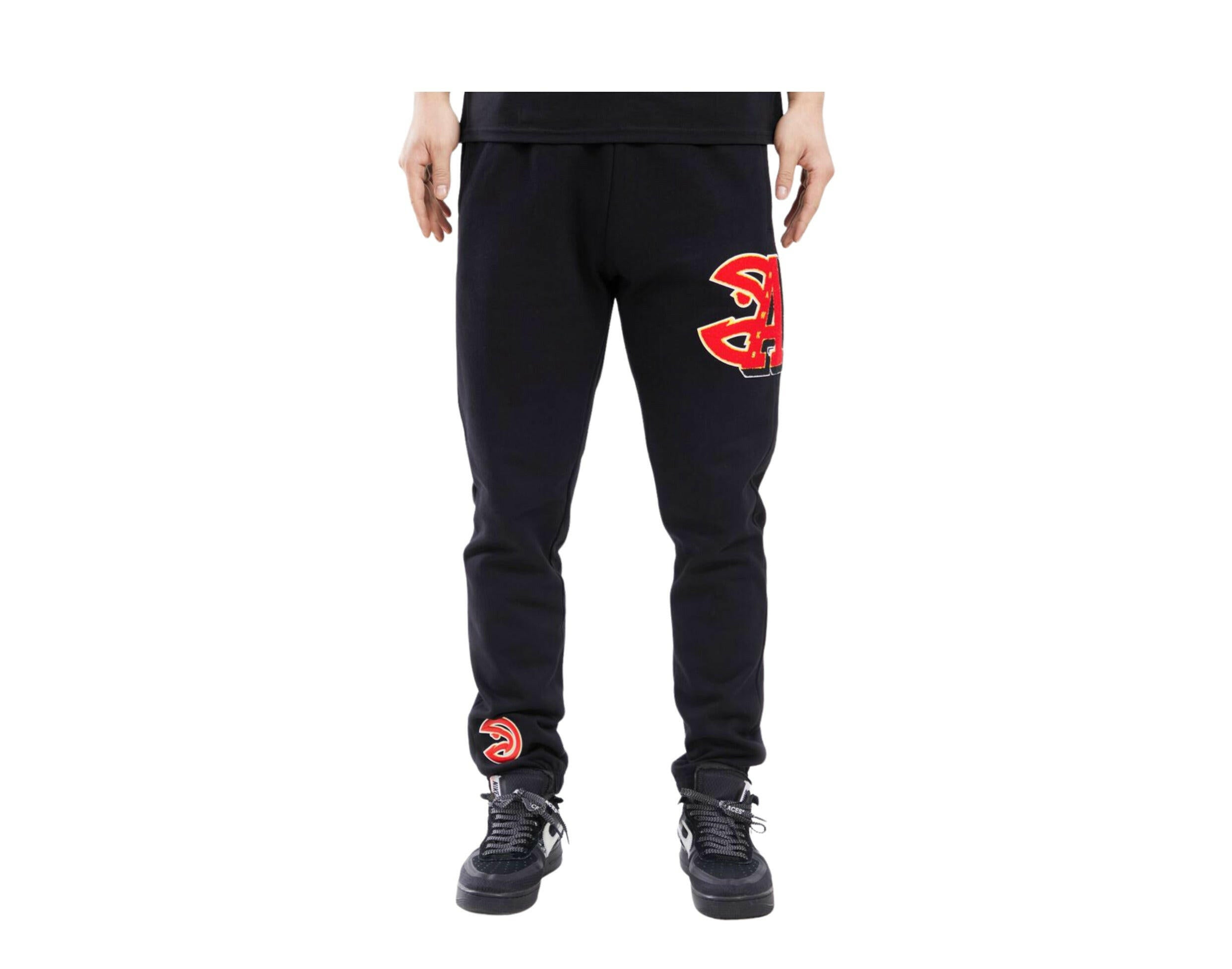 Pro Standard NBA Atlanta Hawks Mash Up Logo Men's Sweatpants.
