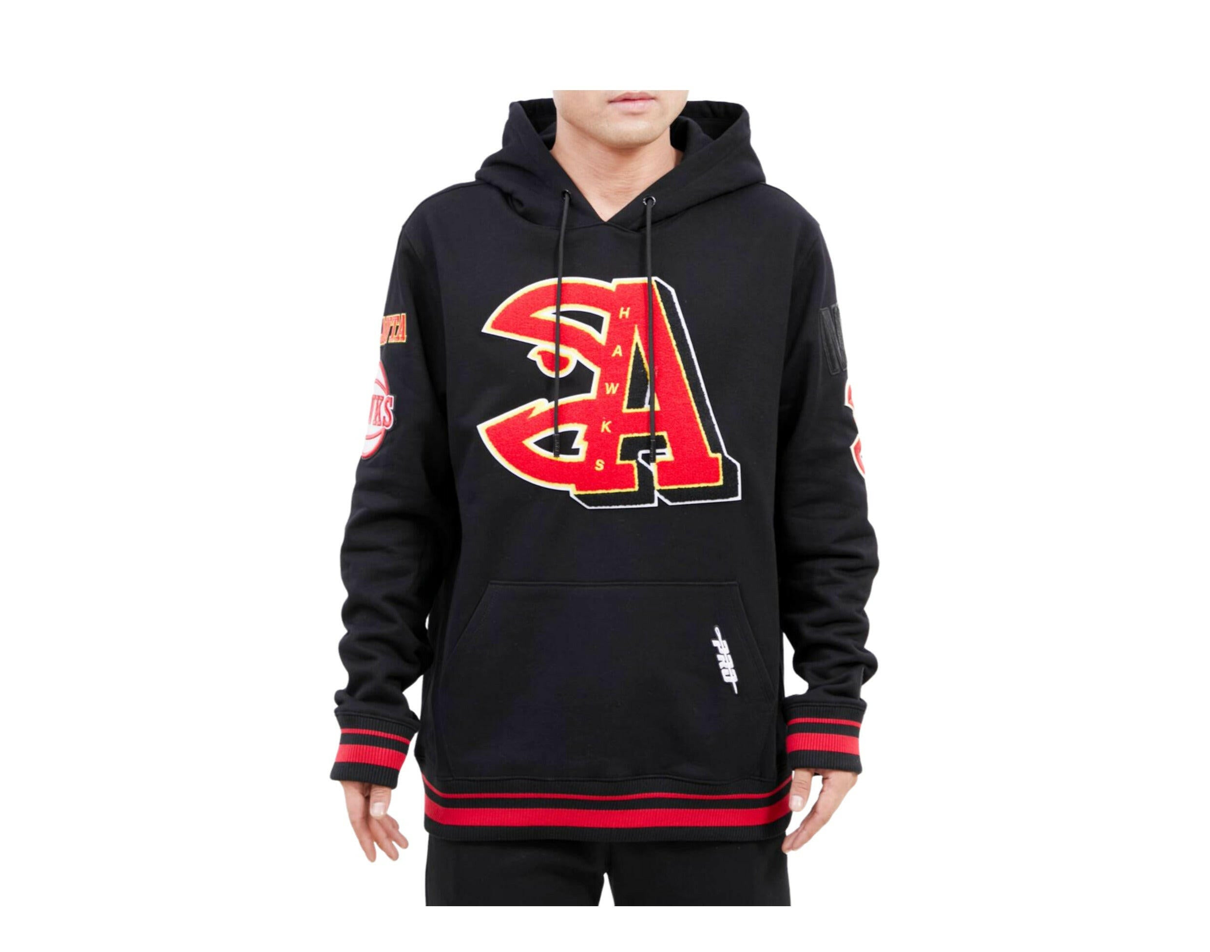 Pro Standard NBA Atlanta Hawks Mash Up Logo P/O Men's Hoodie.