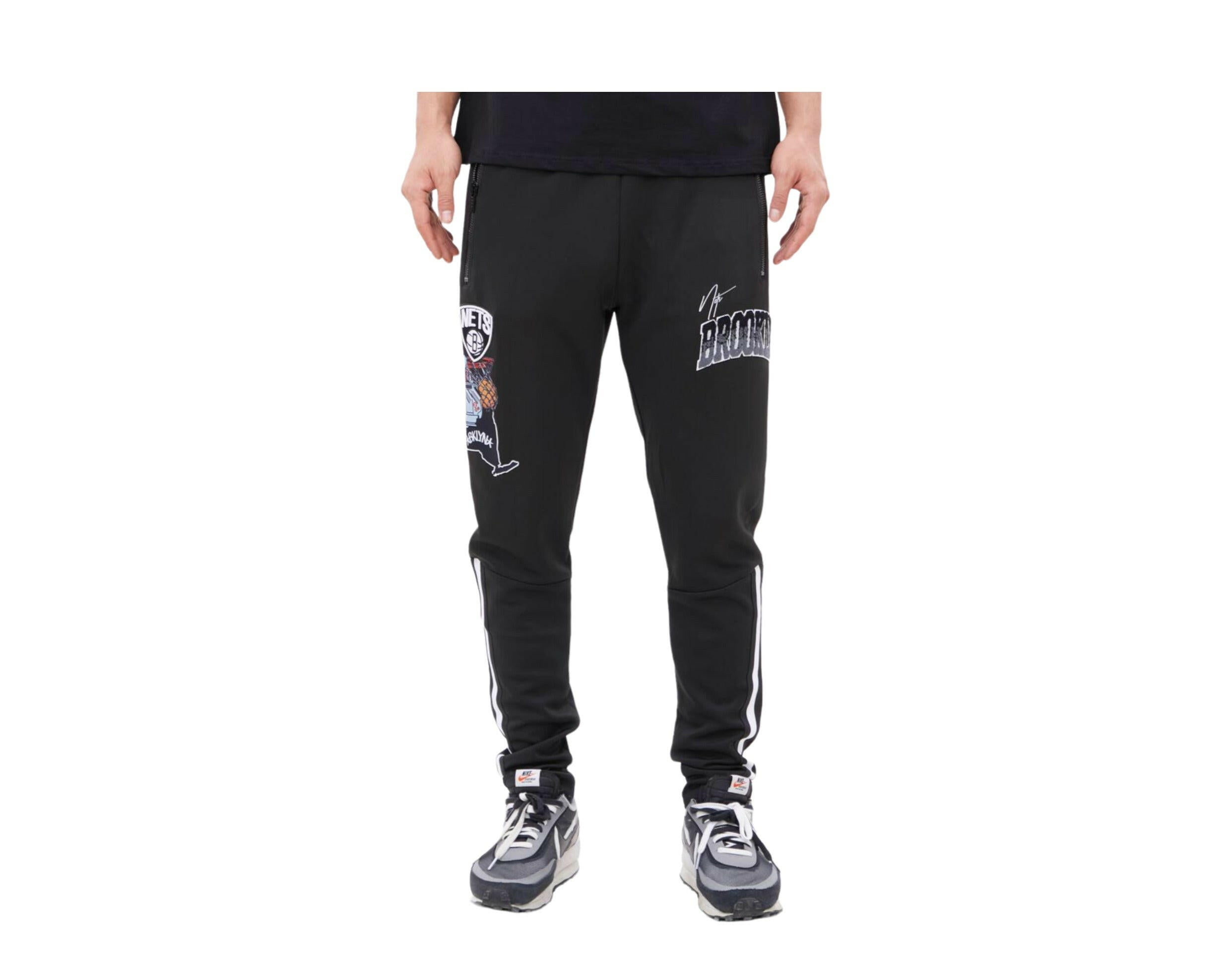 Pro Standard NBA Brooklyn Nets Home Town Track Pants.