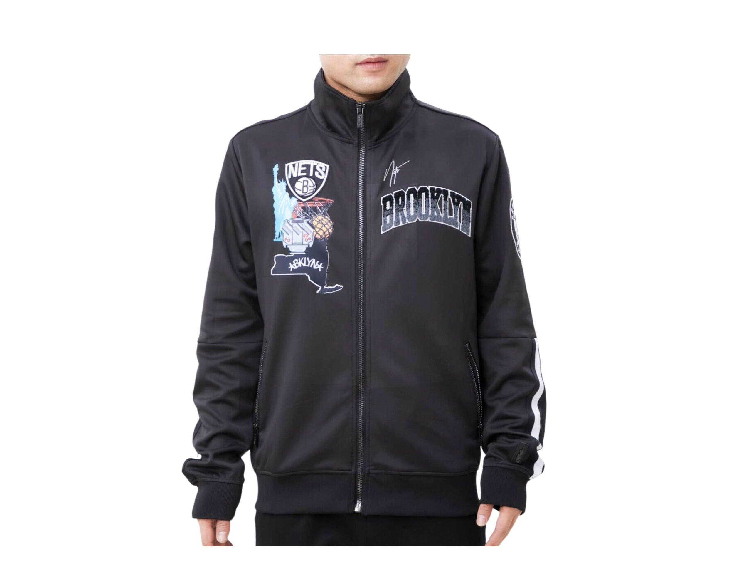 Pro Standard NBA Brooklyn Nets Home Town Track Jacket.