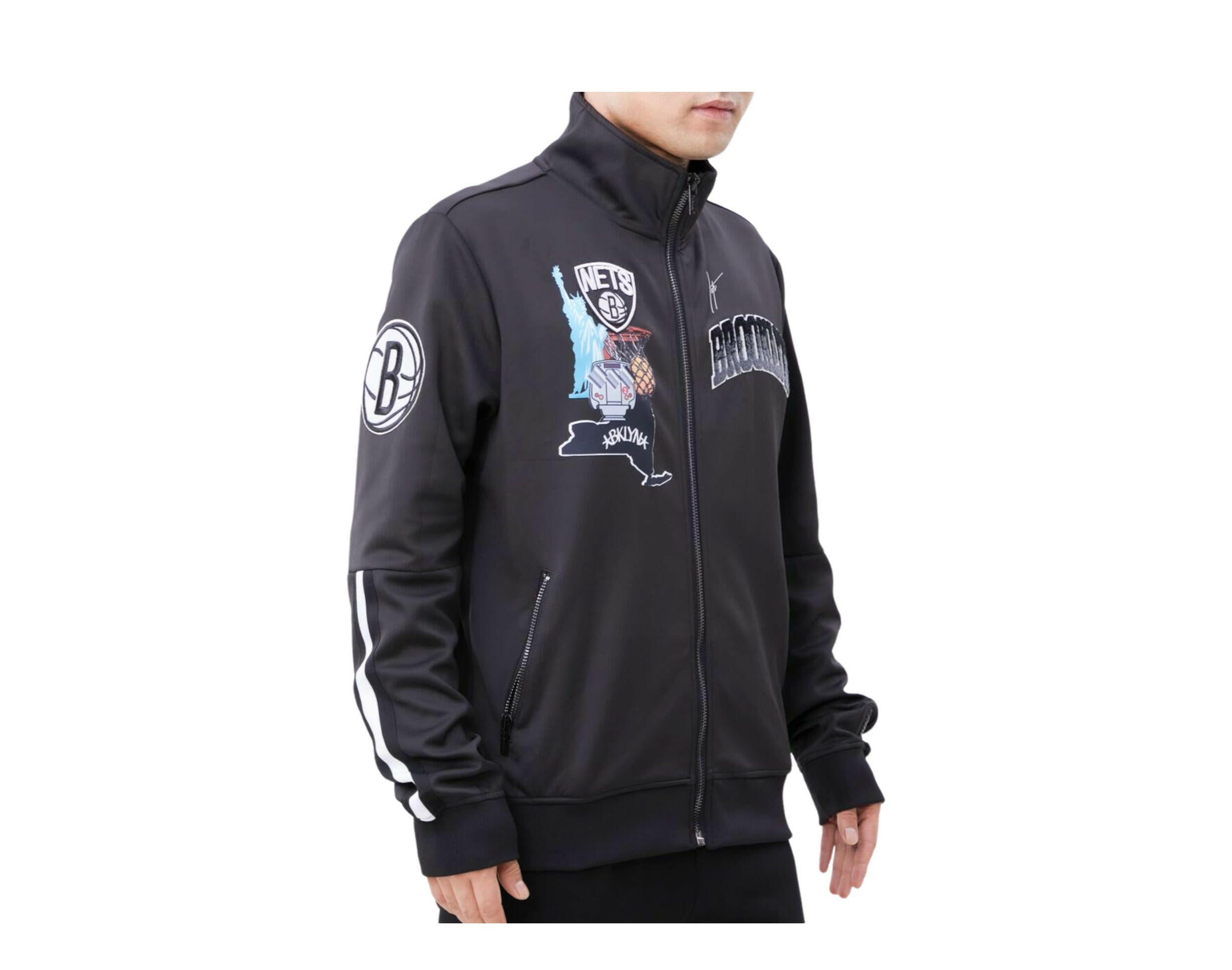 Pro Standard NBA Brooklyn Nets Home Town Track Jacket.