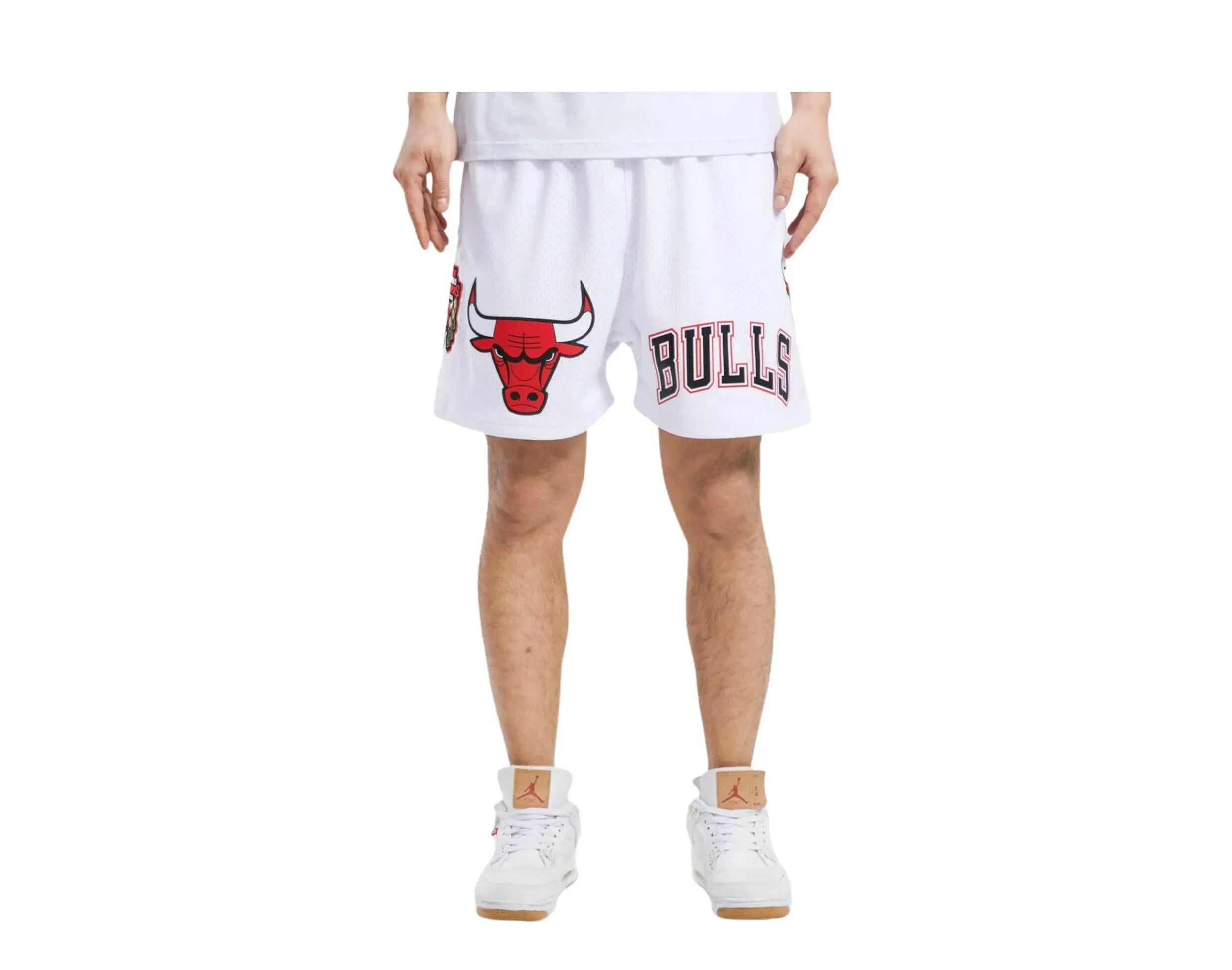 Pro Standard NBA Chicago Bulls Logo Pro Team Mesh Shorts.
