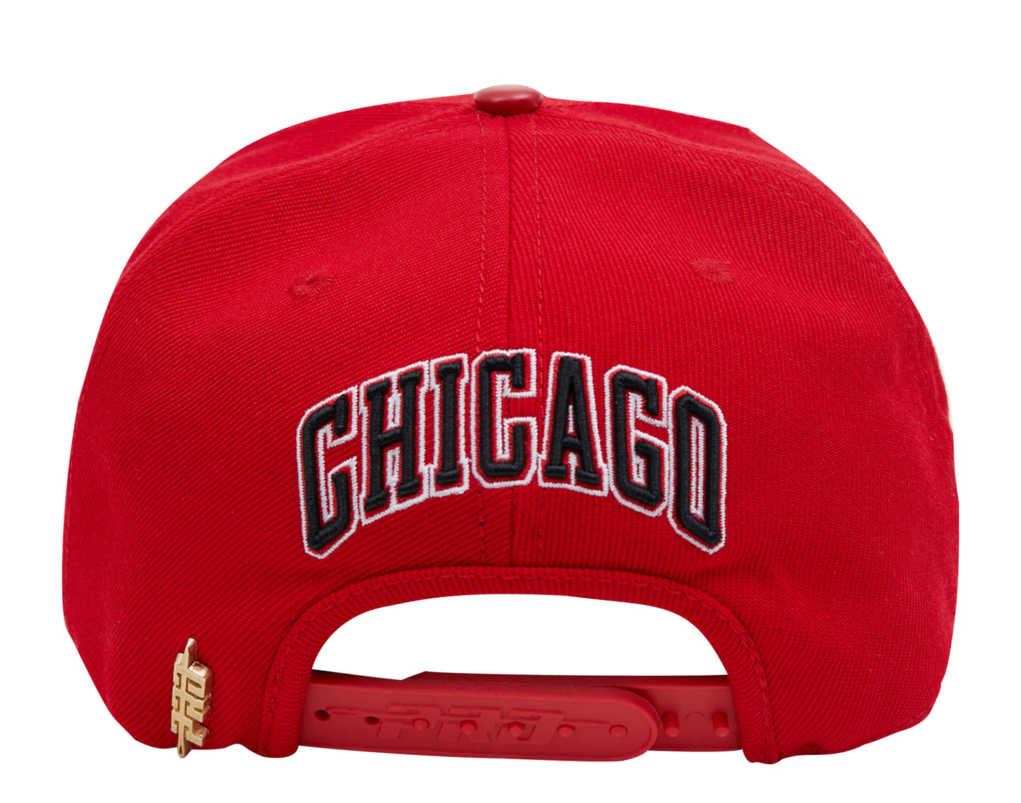 Pro Standard NBA Chicago Bulls Team Logo Snapback Hat W/ Pink Undervisor