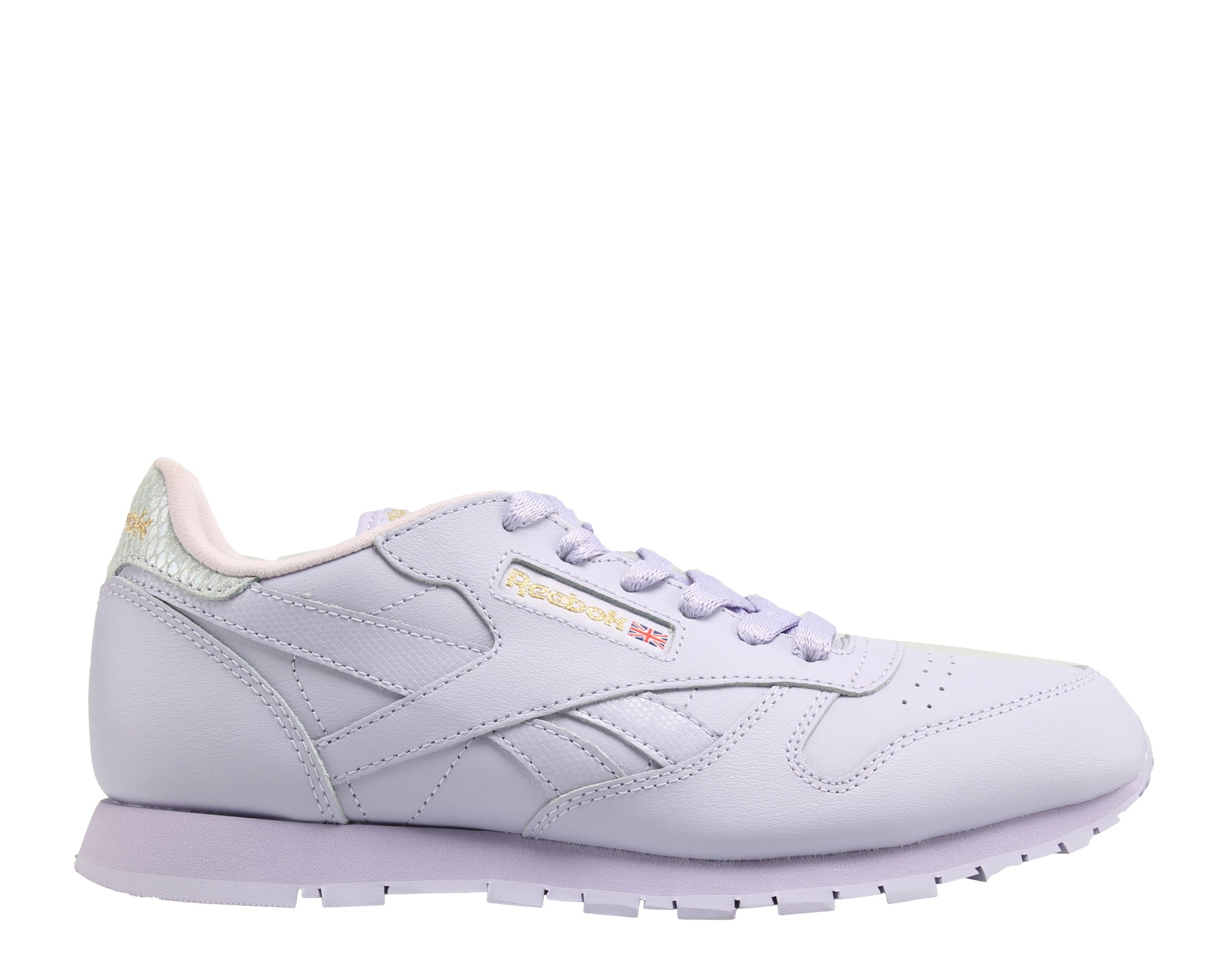 Reebok Classic Leather Metallic Big Girls Running Shoes