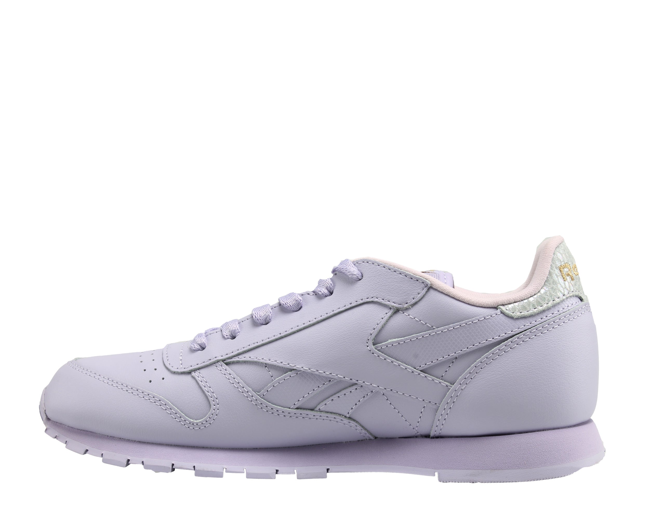 Reebok Classic Leather Metallic Big Girls Running Shoes