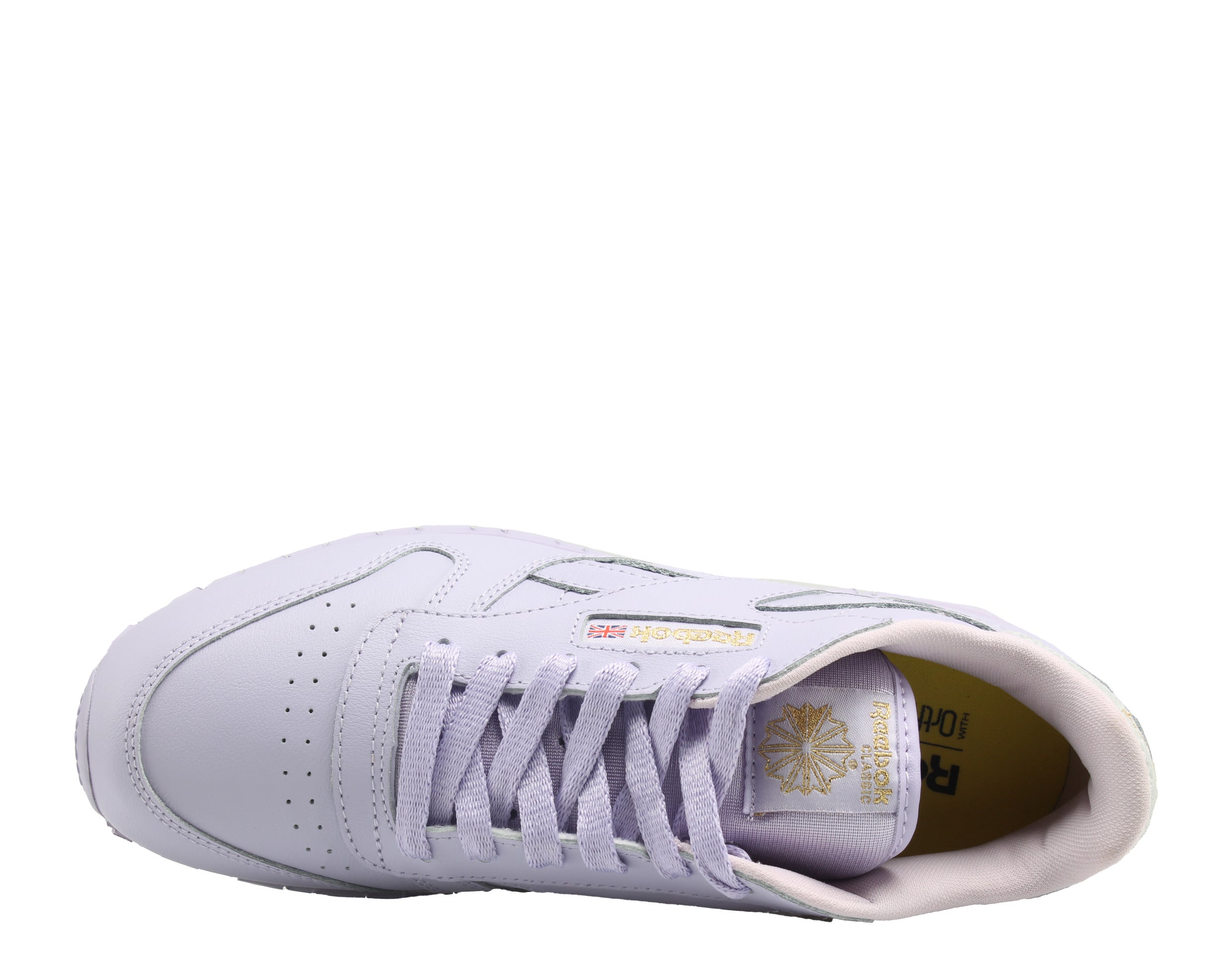 Reebok Classic Leather Metallic Big Girls Running Shoes