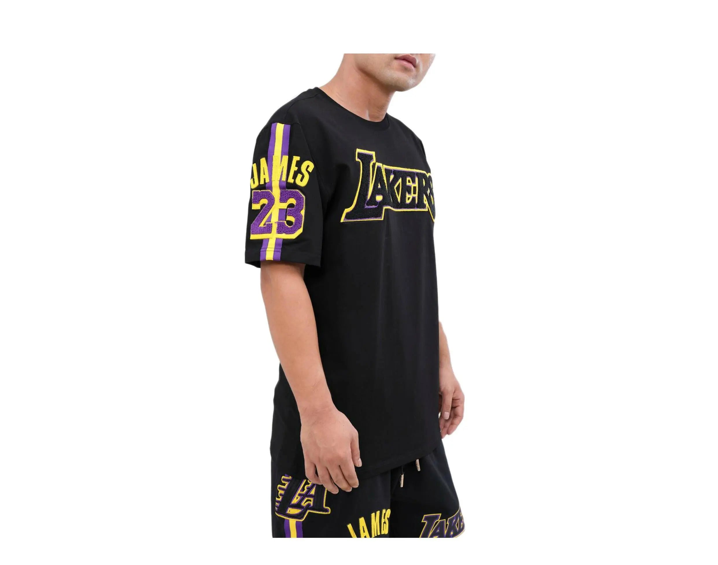 Pro Standard NBA Los Angeles Lakers - Lebron James Pro Team Men's Shirt.
