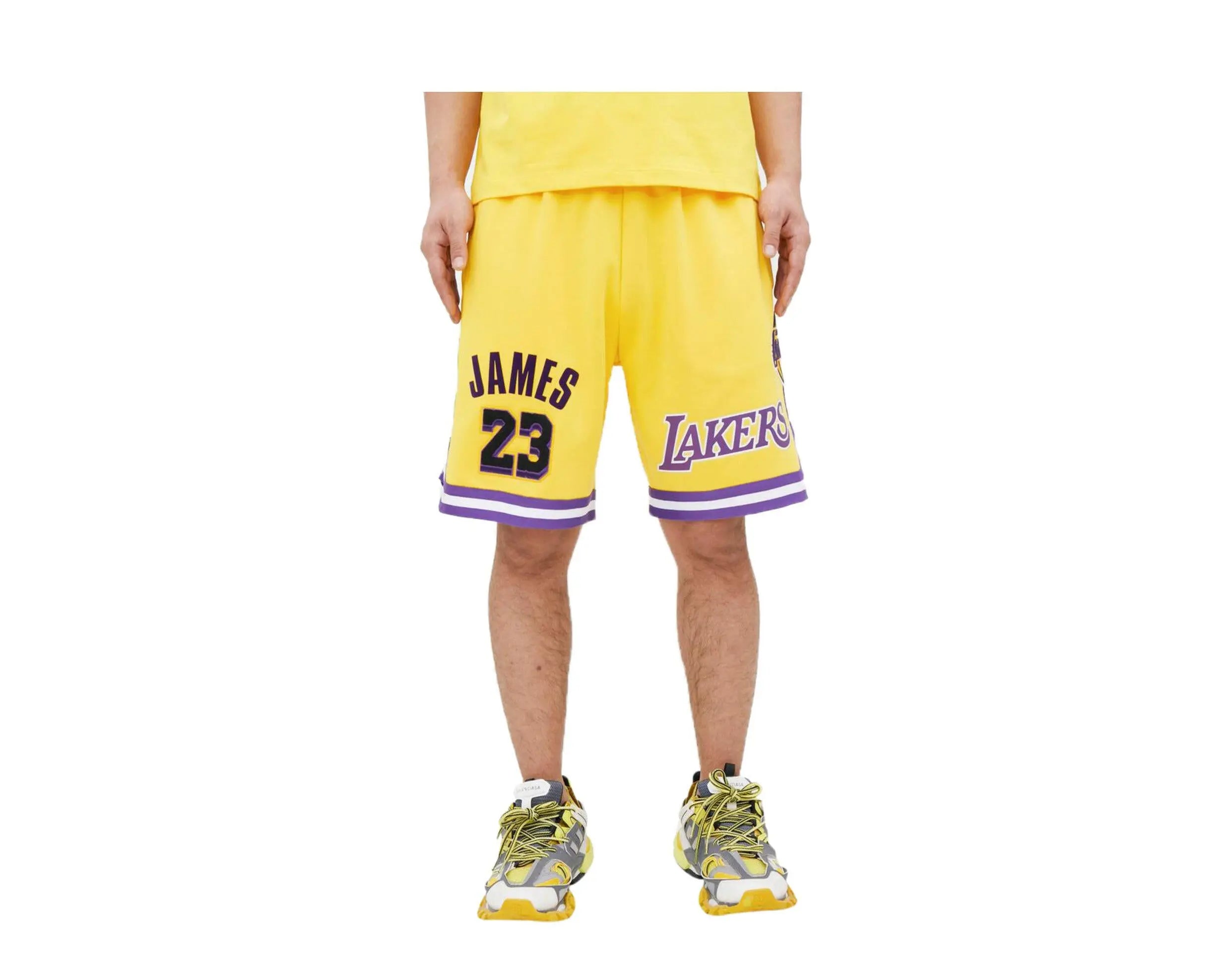 Pro Standard NBA Los Angeles Lakers - Lebron James Pro Team Men's Shorts.