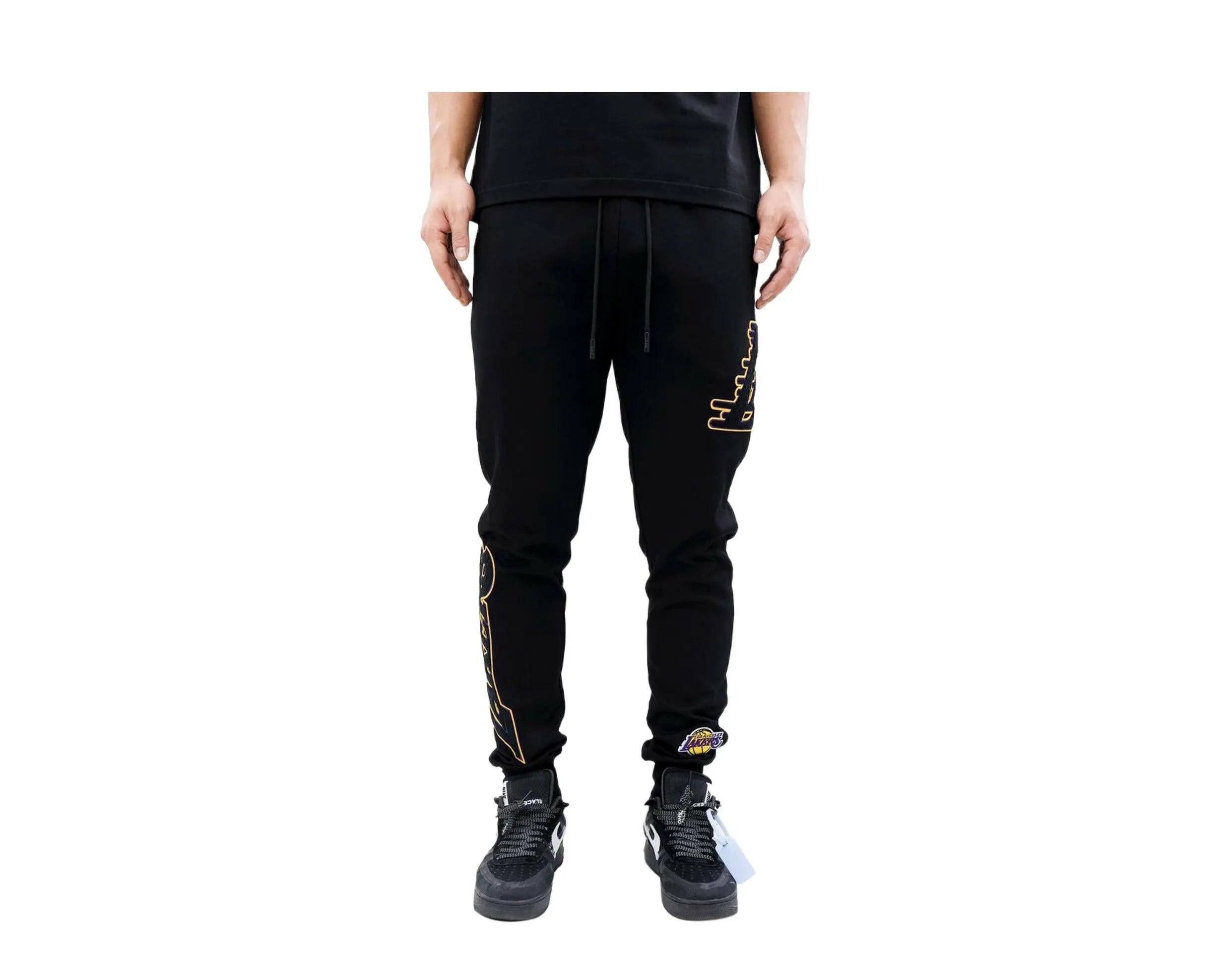 Pro Standard NBA Los Angeles Lakers Blended Men's Jogger Pants.