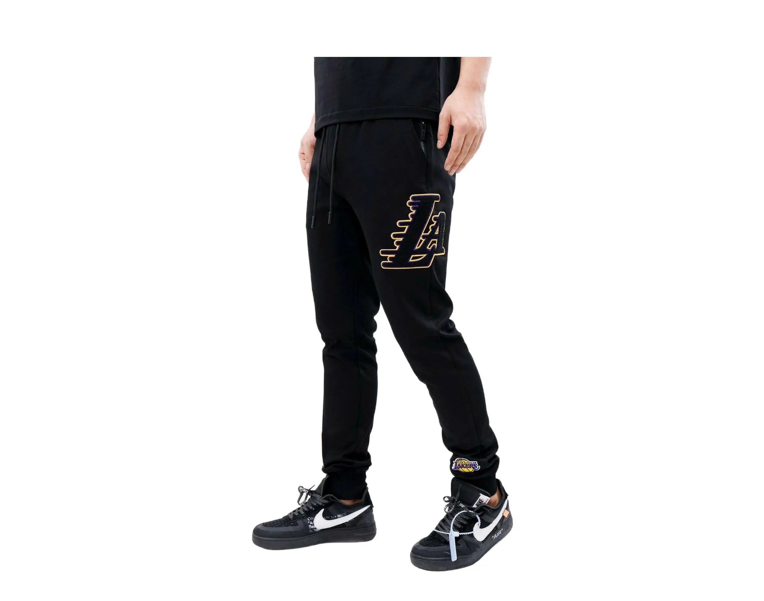 Pro Standard NBA Los Angeles Lakers Blended Men's Jogger Pants.