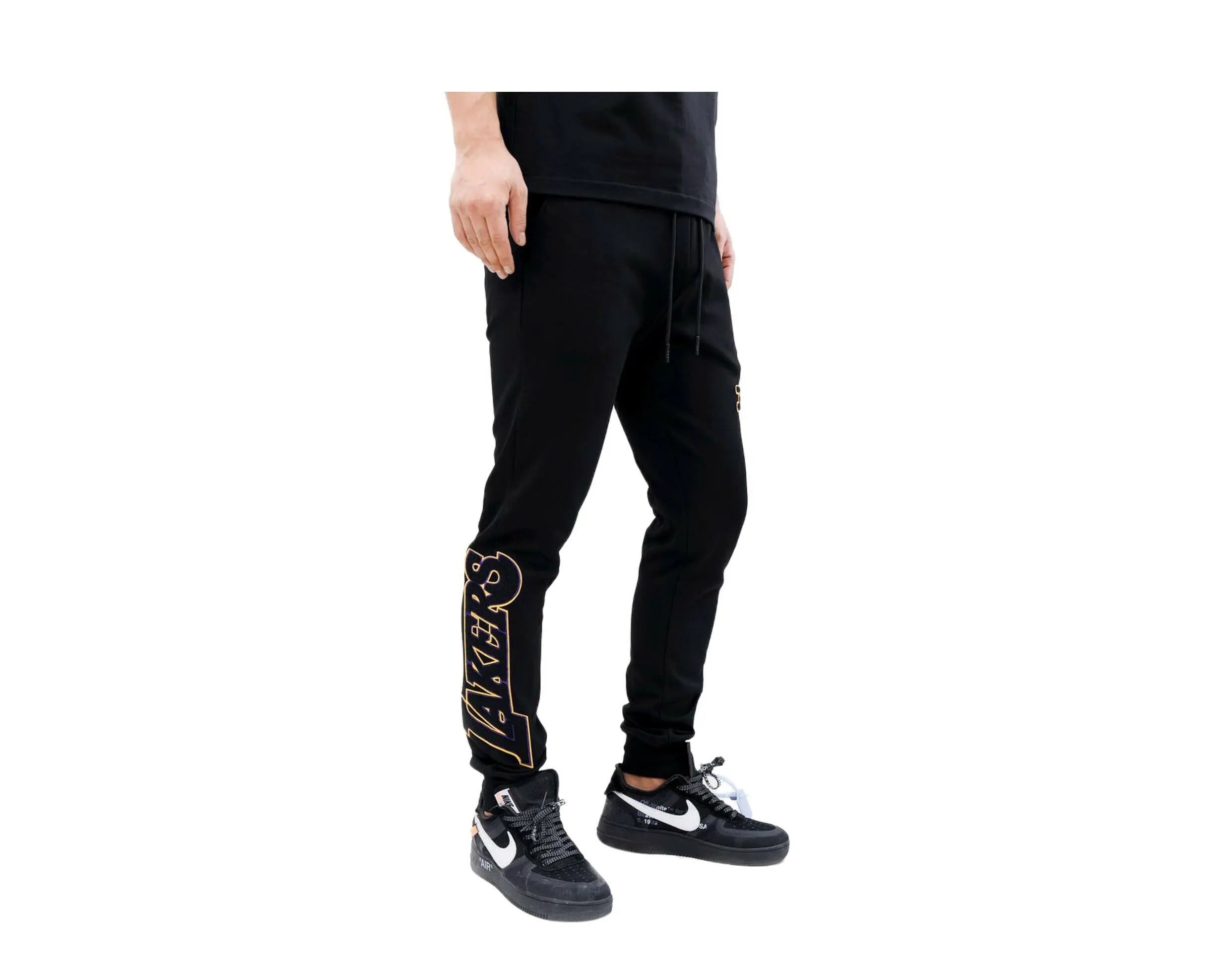 Pro Standard NBA Los Angeles Lakers Blended Men's Jogger Pants.