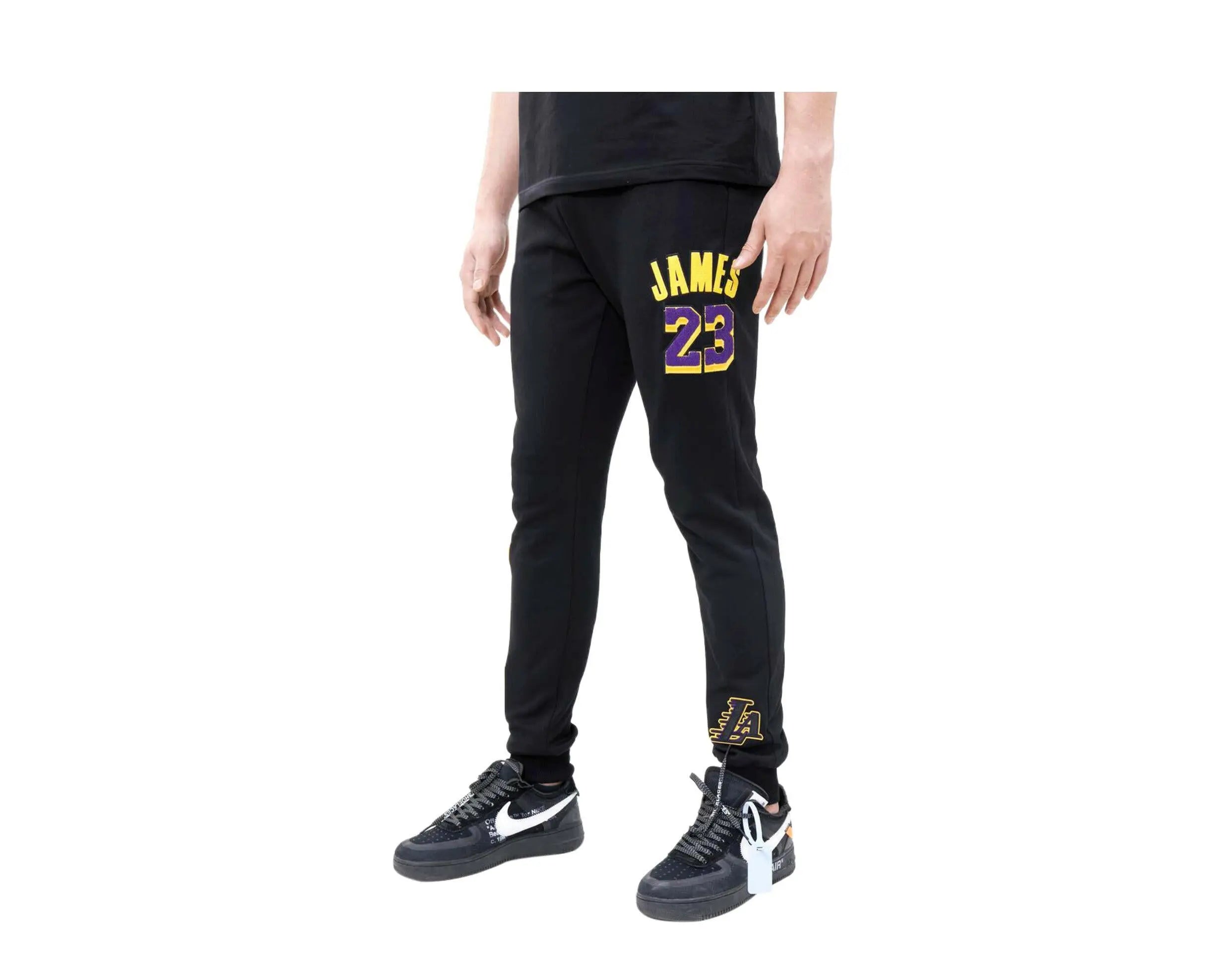 Pro Standard NBA Los Angeles Lakers - Lebron James Pro Team Joggers Men's Sweatpants.