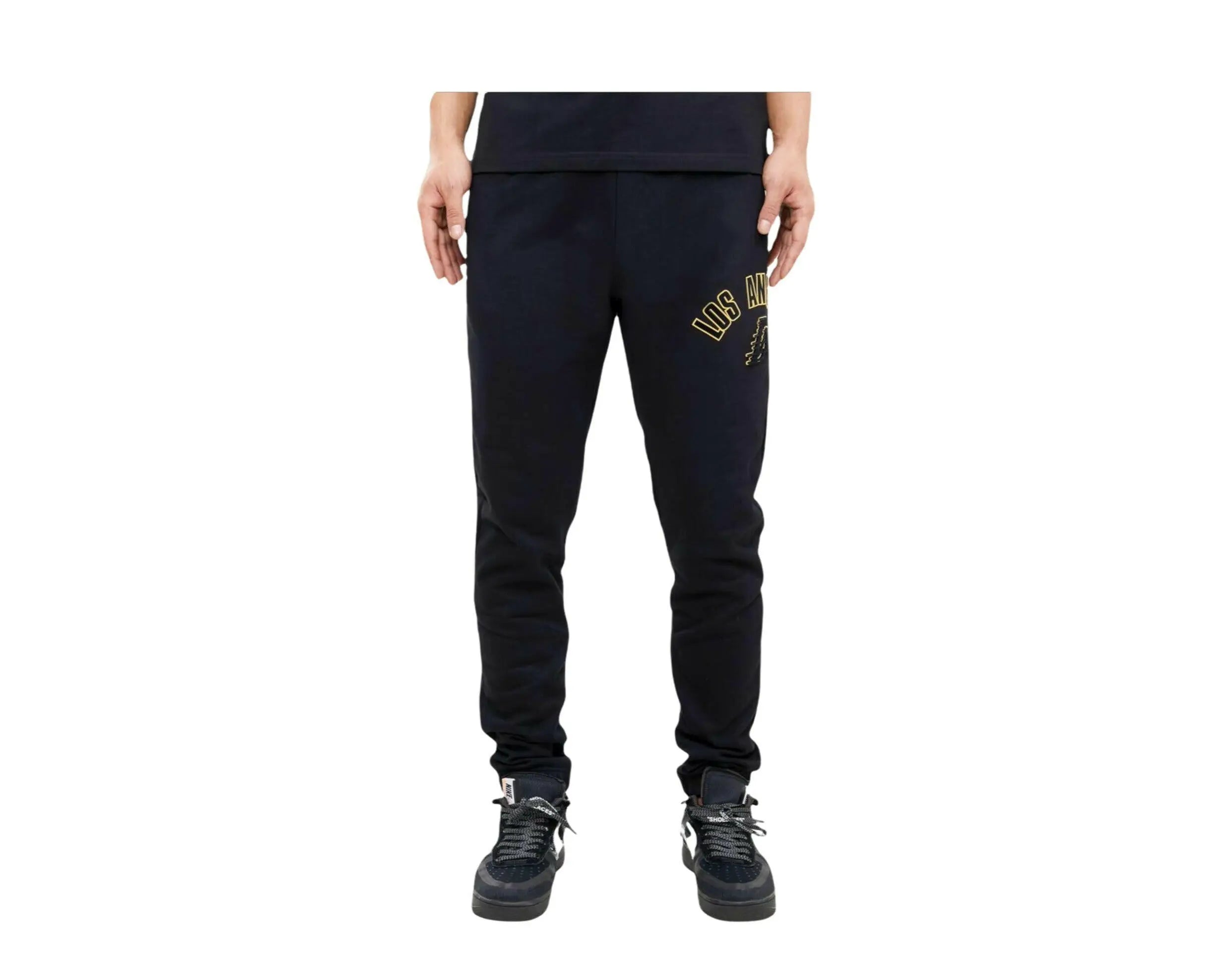 Pro Standard NBA Los Angeles Lakers Stacked Logo Sweatpants.