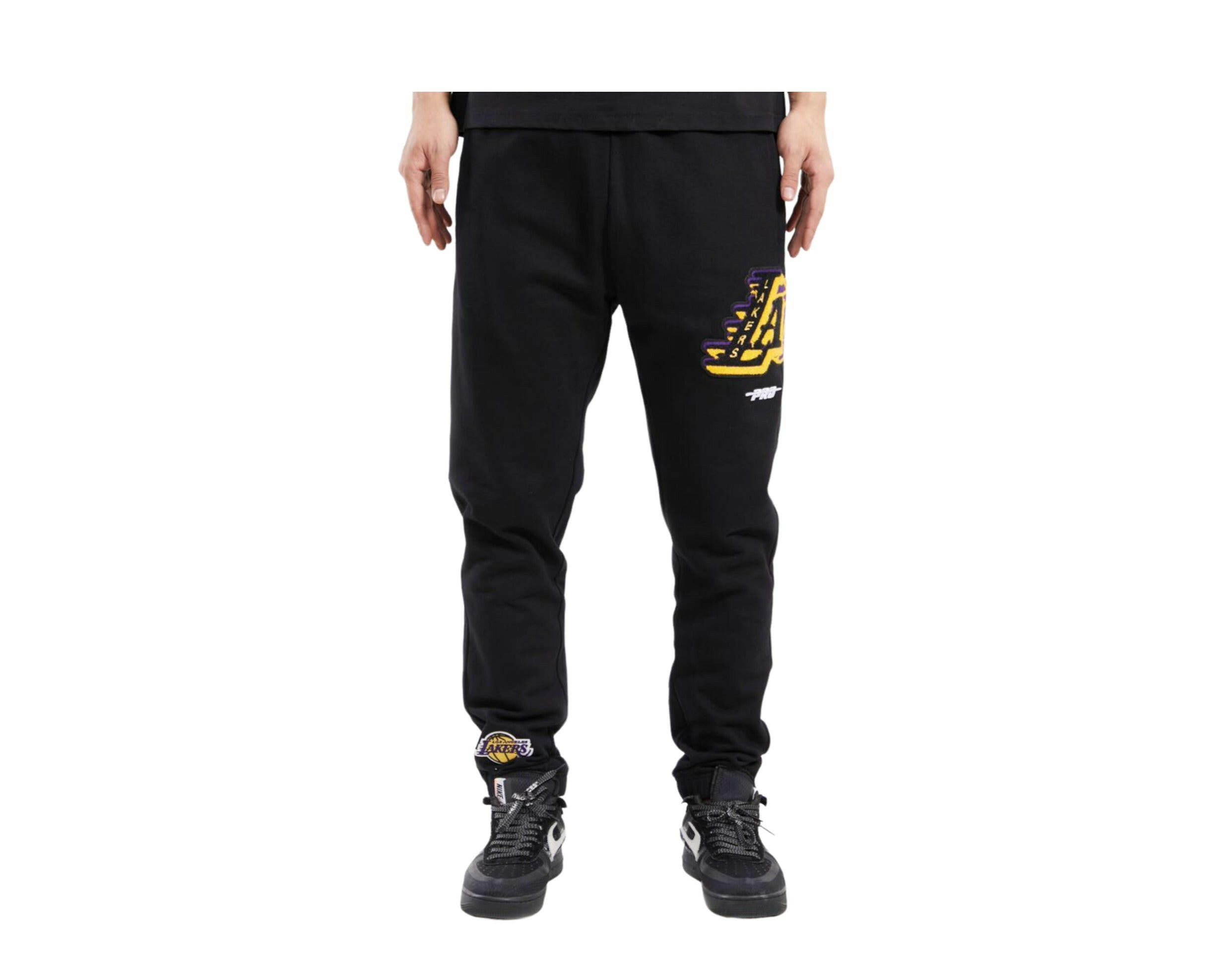 Pro Standard NBA Los Angeles Lakers Mash Up Logo Men's Sweatpants.