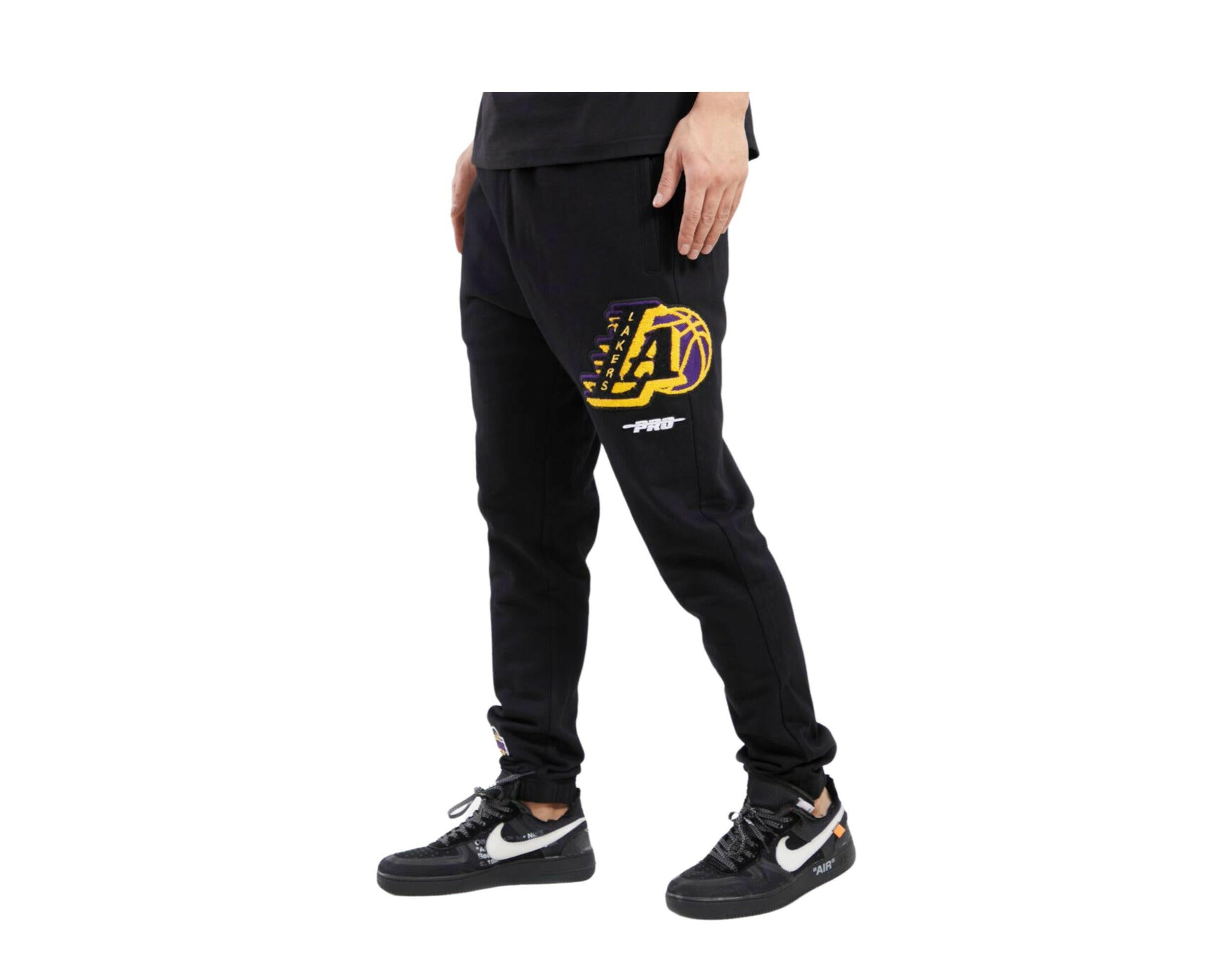 Pro Standard NBA Los Angeles Lakers Mash Up Logo Men's Sweatpants.