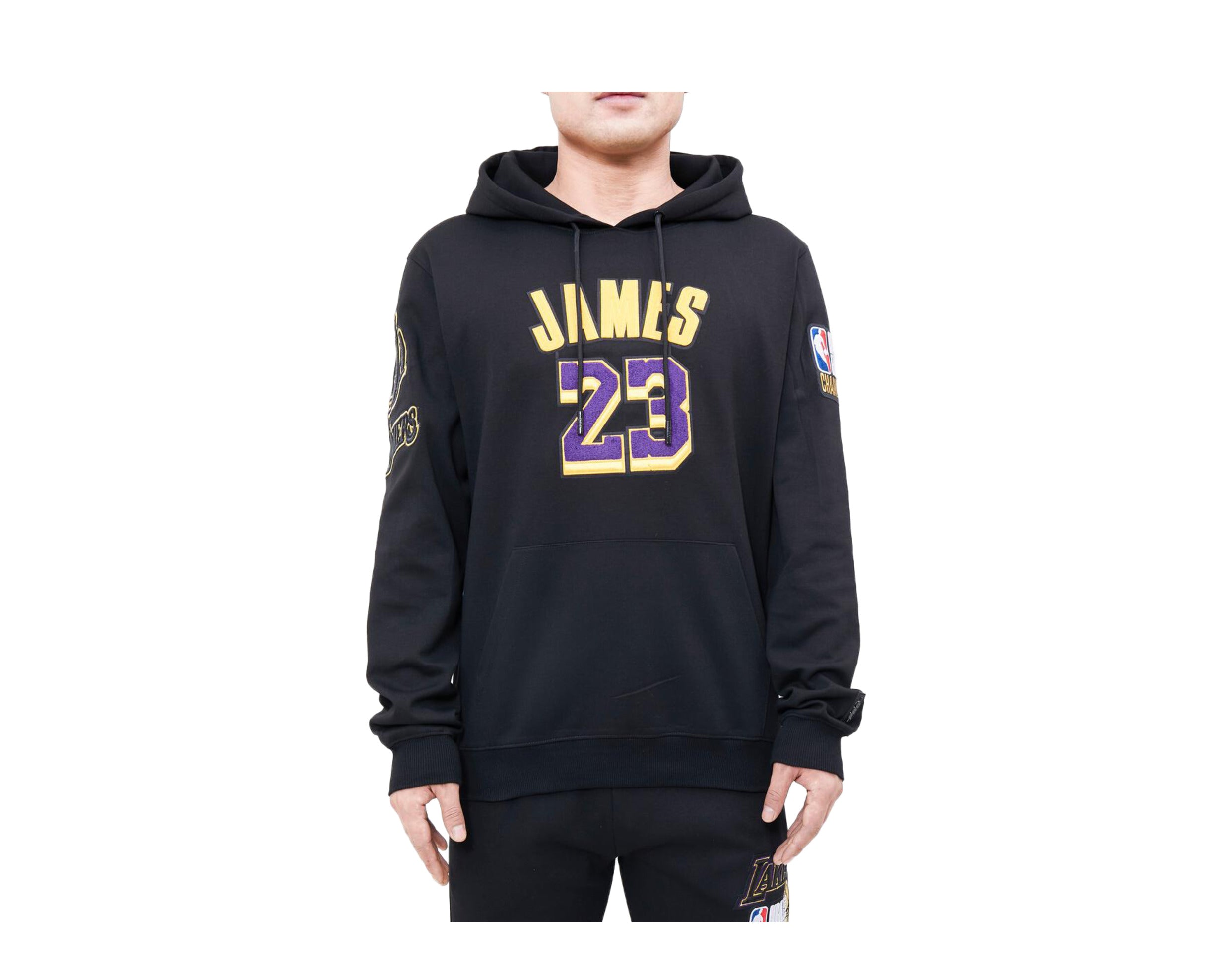 LeBron James Los Angeles Lakers Pro Standard Player Shorts - Black