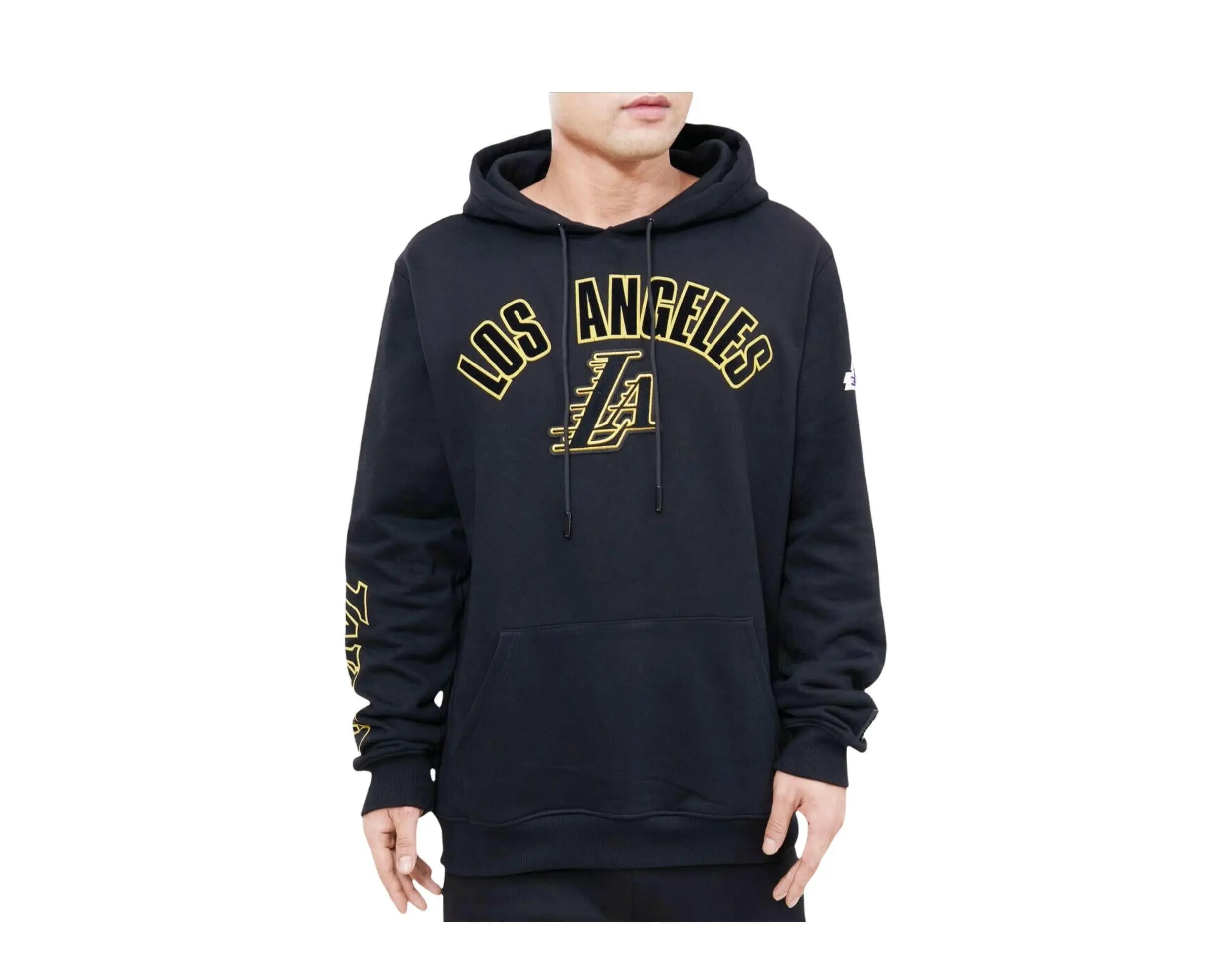 Pro Standard NBA Los Angeles Lakers Stacked Logo P/O Hoodie.