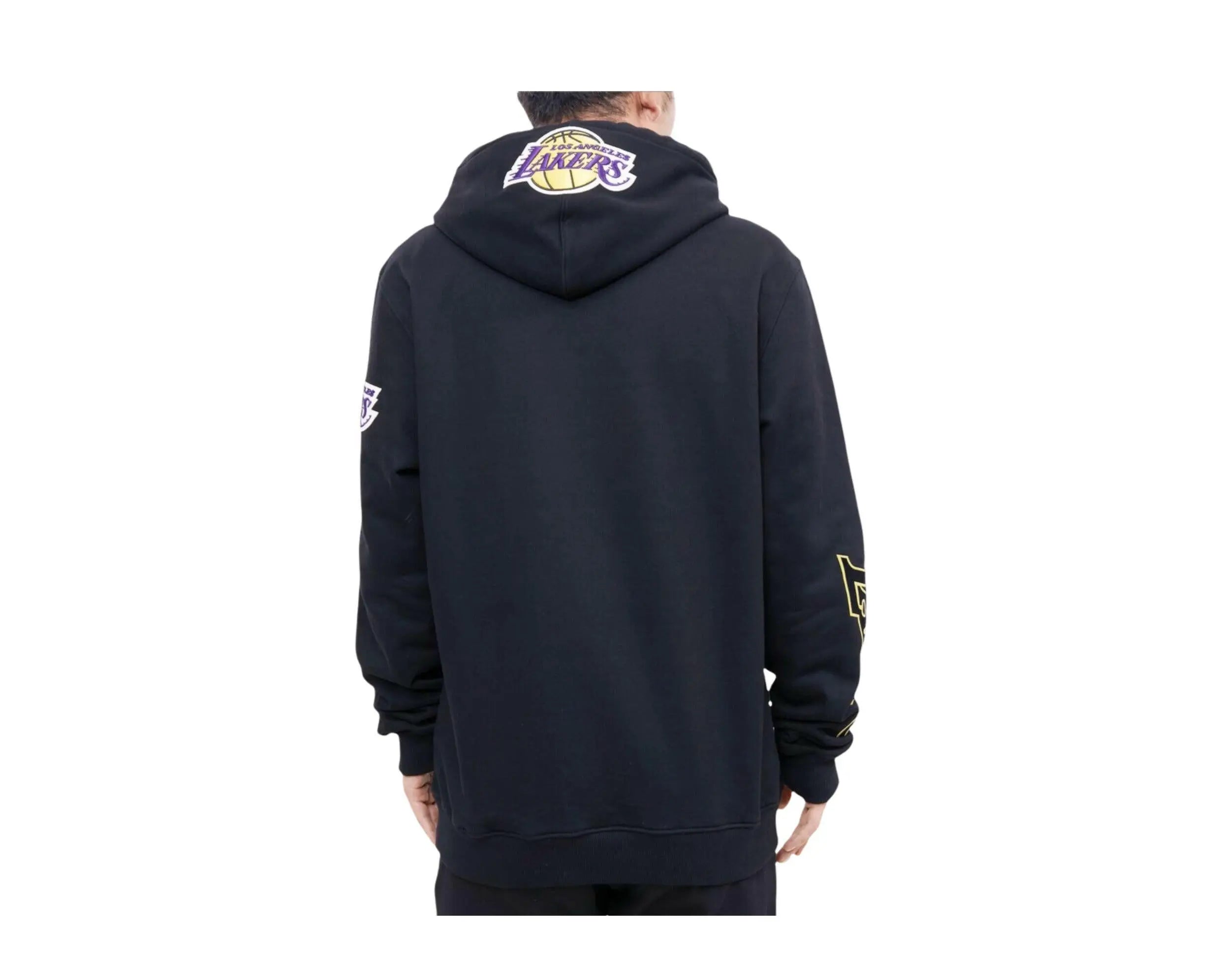 Pro Standard NBA Los Angeles Lakers Stacked Logo P/O Hoodie.