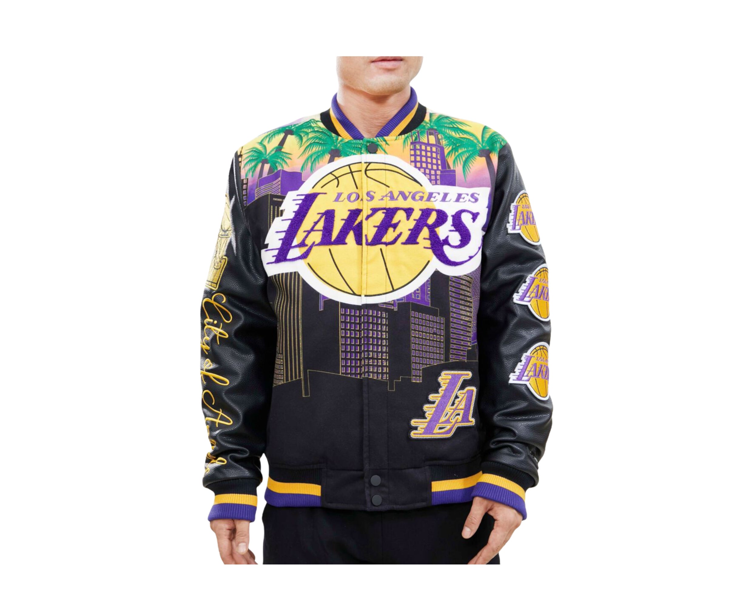 Los Angeles Standard Lakers Varsity Letterman Jacket