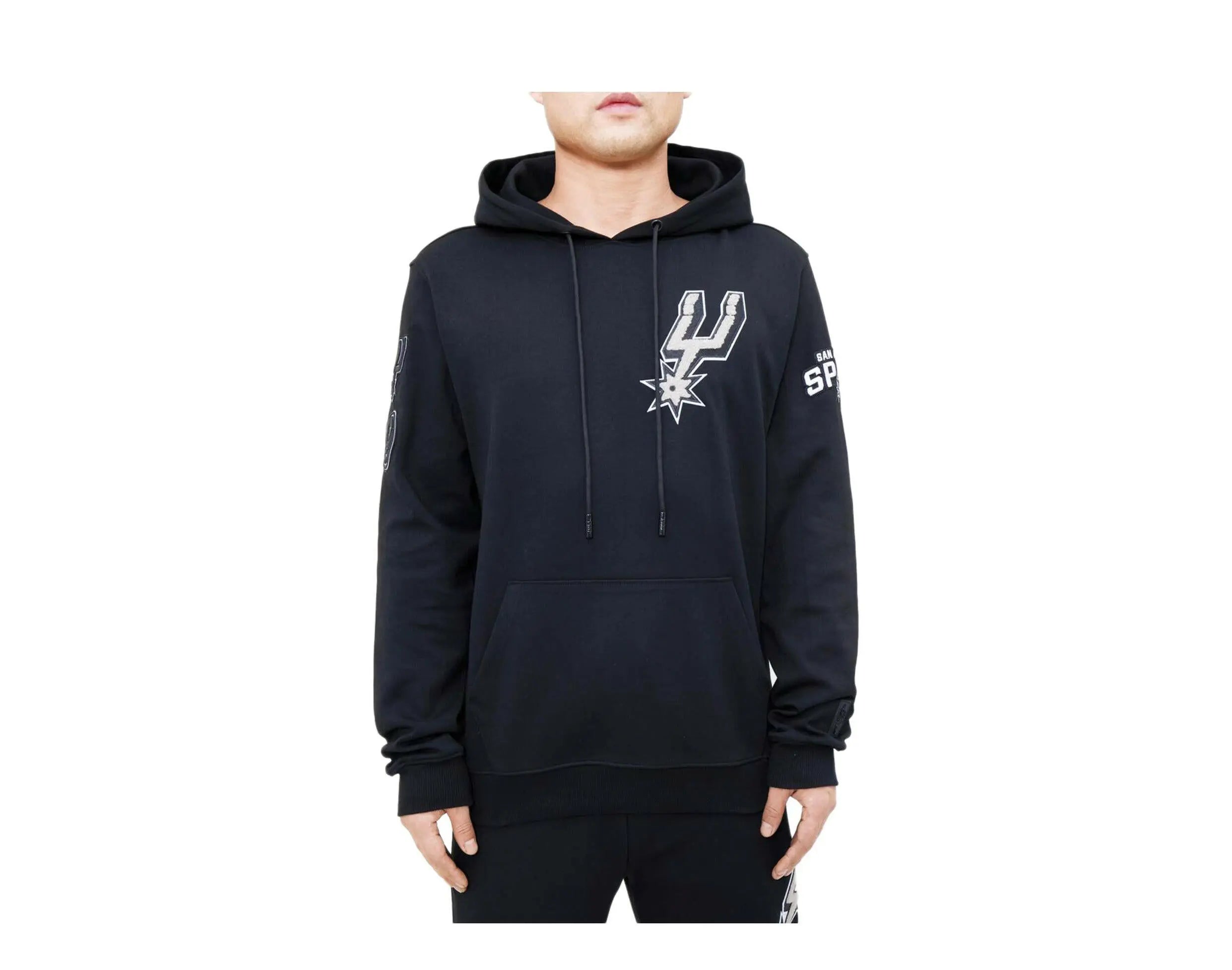 Pro Standard MLB San Antonio Spurs Logo Blended P/O Men's Hoodie.