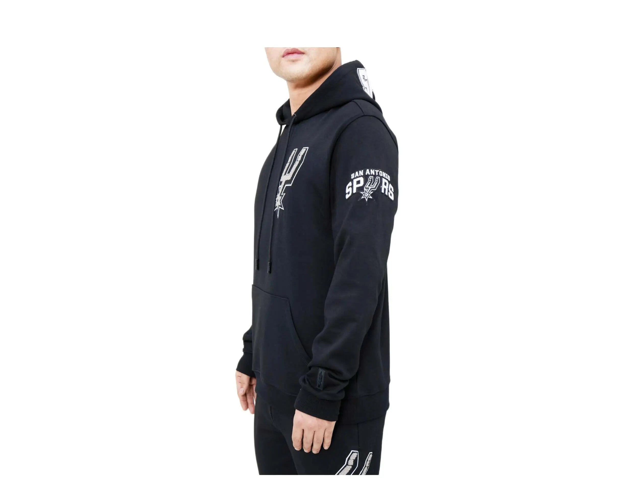 Pro Standard MLB San Antonio Spurs Logo Blended P/O Men's Hoodie.