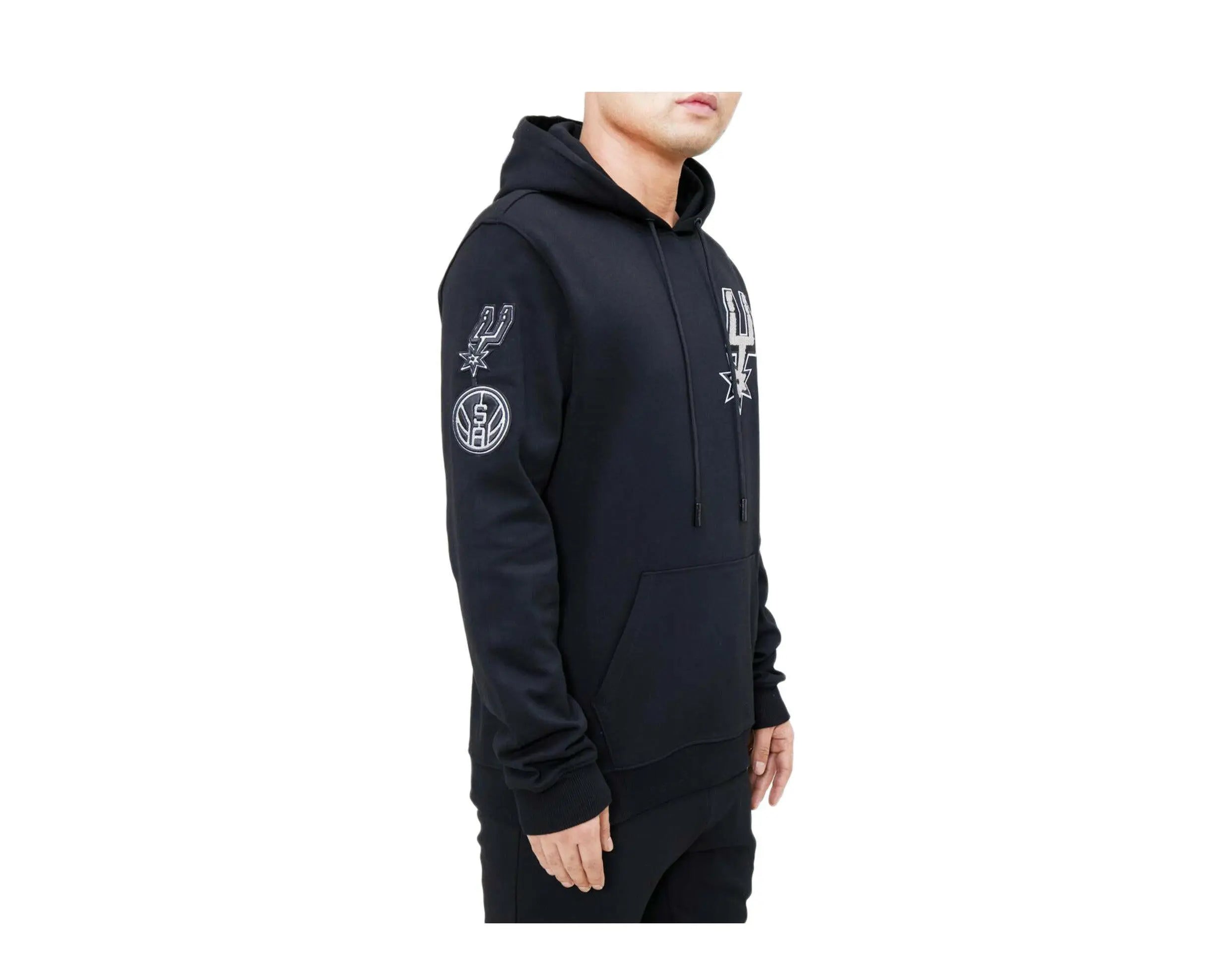 Pro Standard MLB San Antonio Spurs Logo Blended P/O Men's Hoodie.