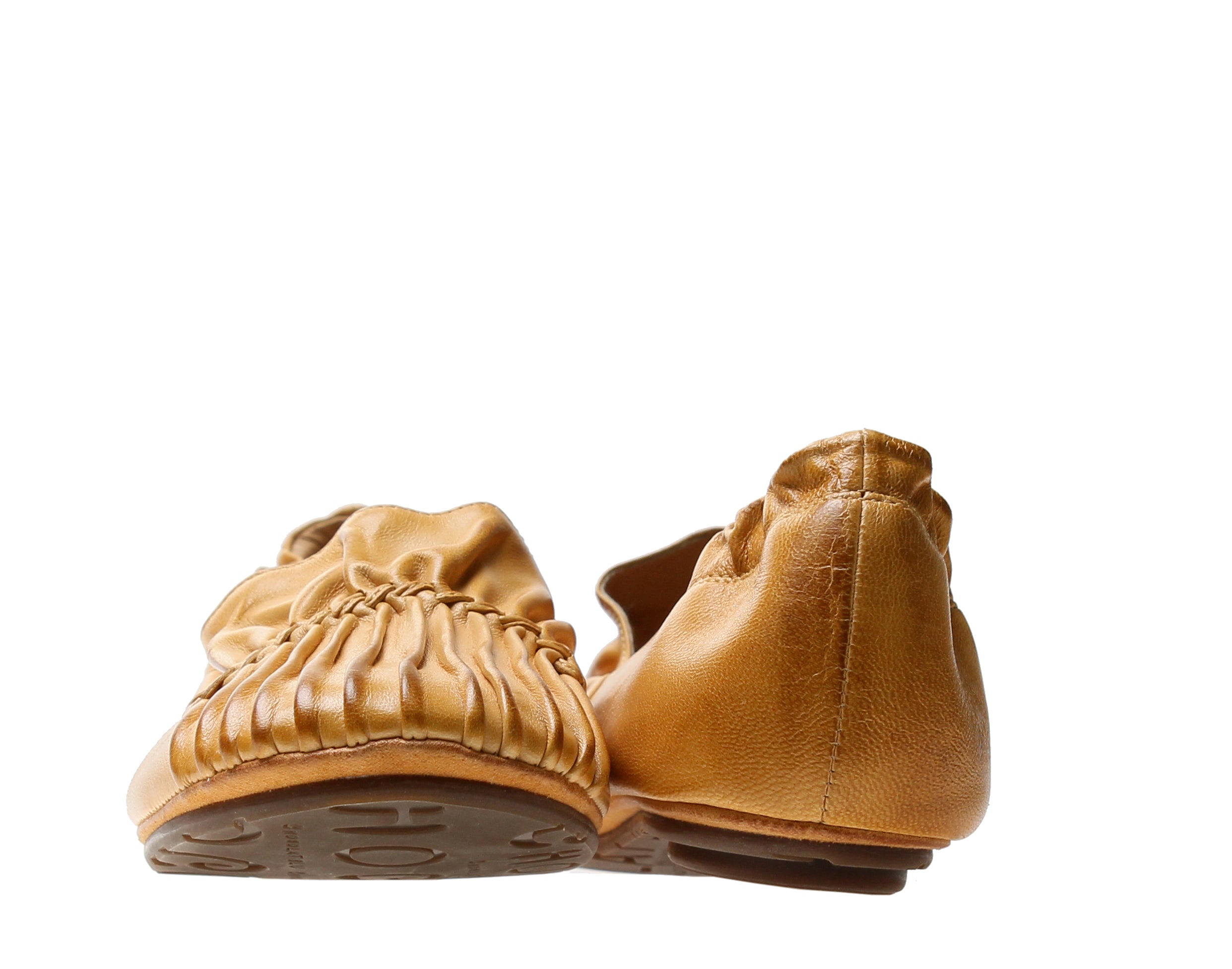 Chocolat Blu Cam2 Pleated Moccasin Flat Women's Shoes