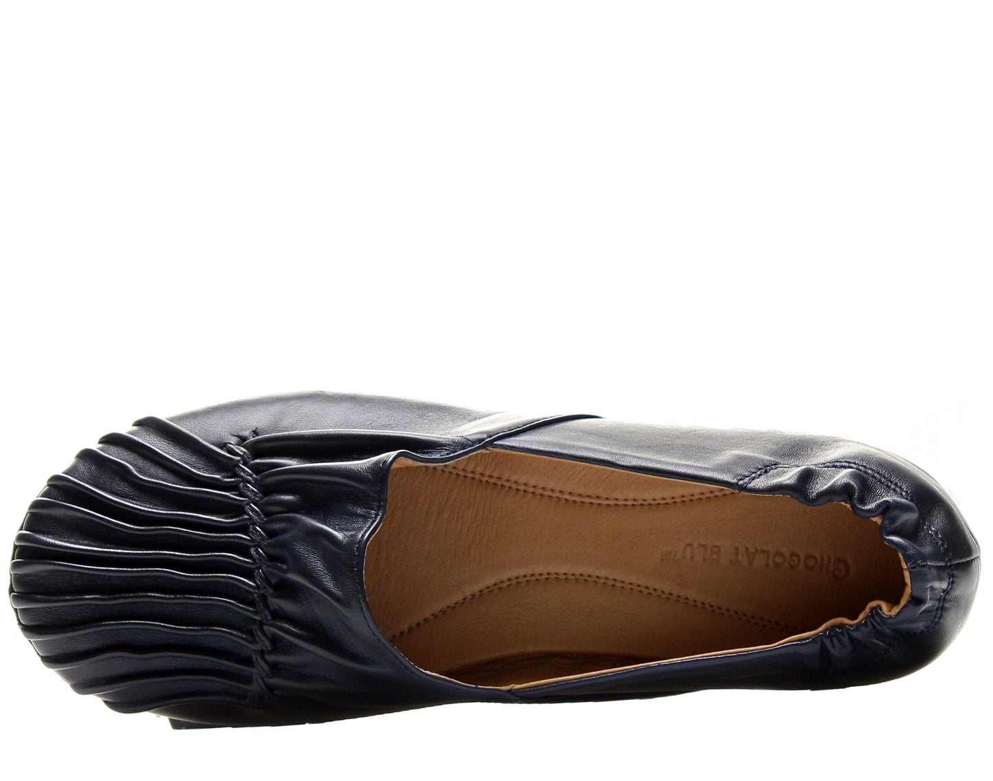 Chocolat Blu Cam2 Pleated Moccasin Flat Women's Shoes