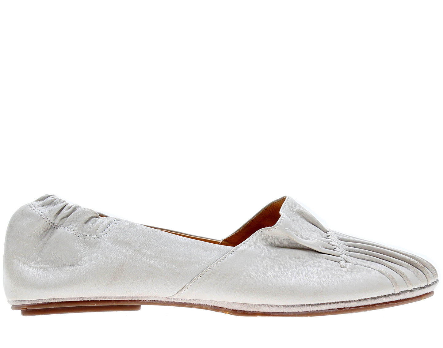 Chocolat Blu Cam2 Pleated Moccasin Flat Women's Shoes