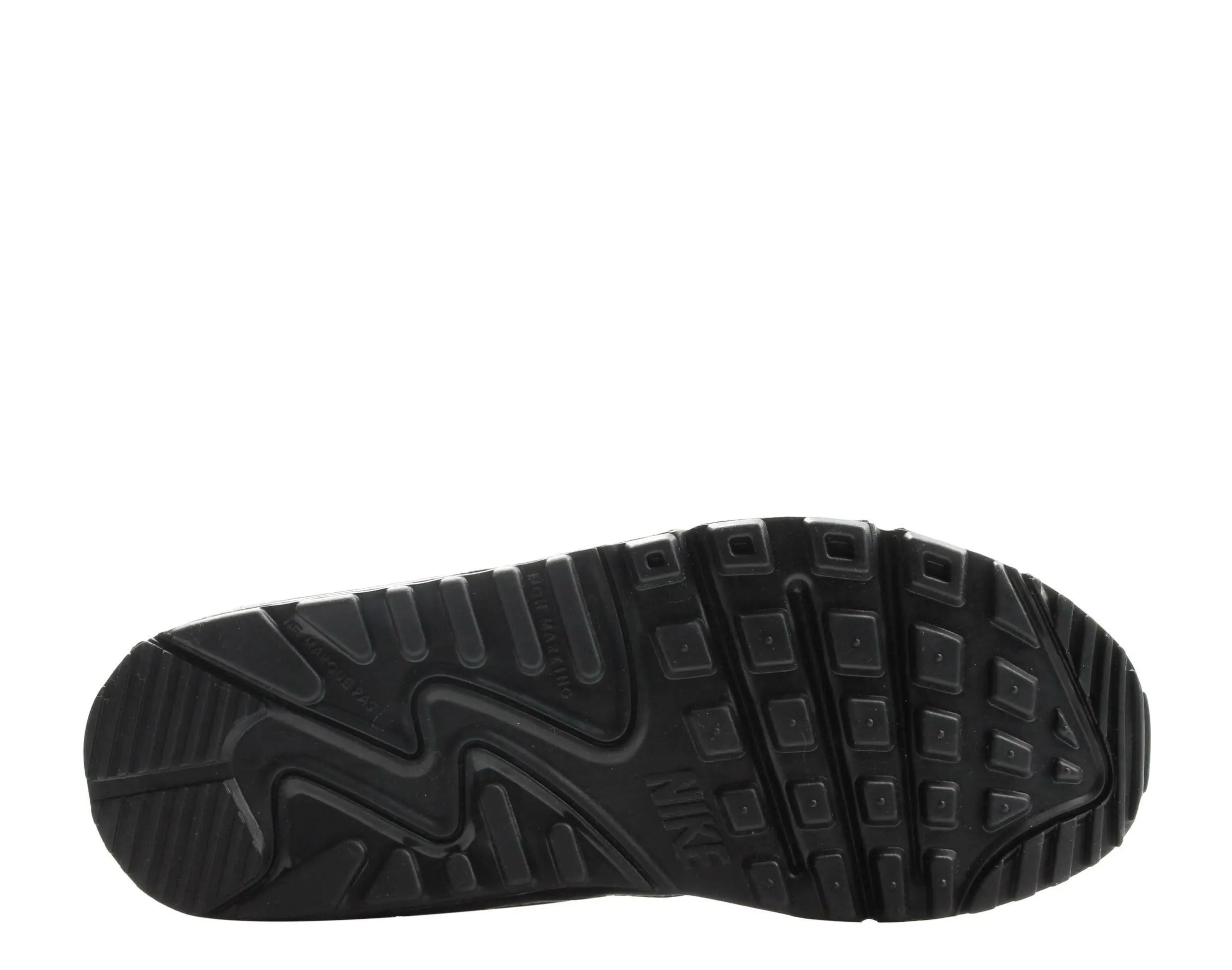 Nike Air Max 90 Leather (GS) Big Kids Running Shoes.