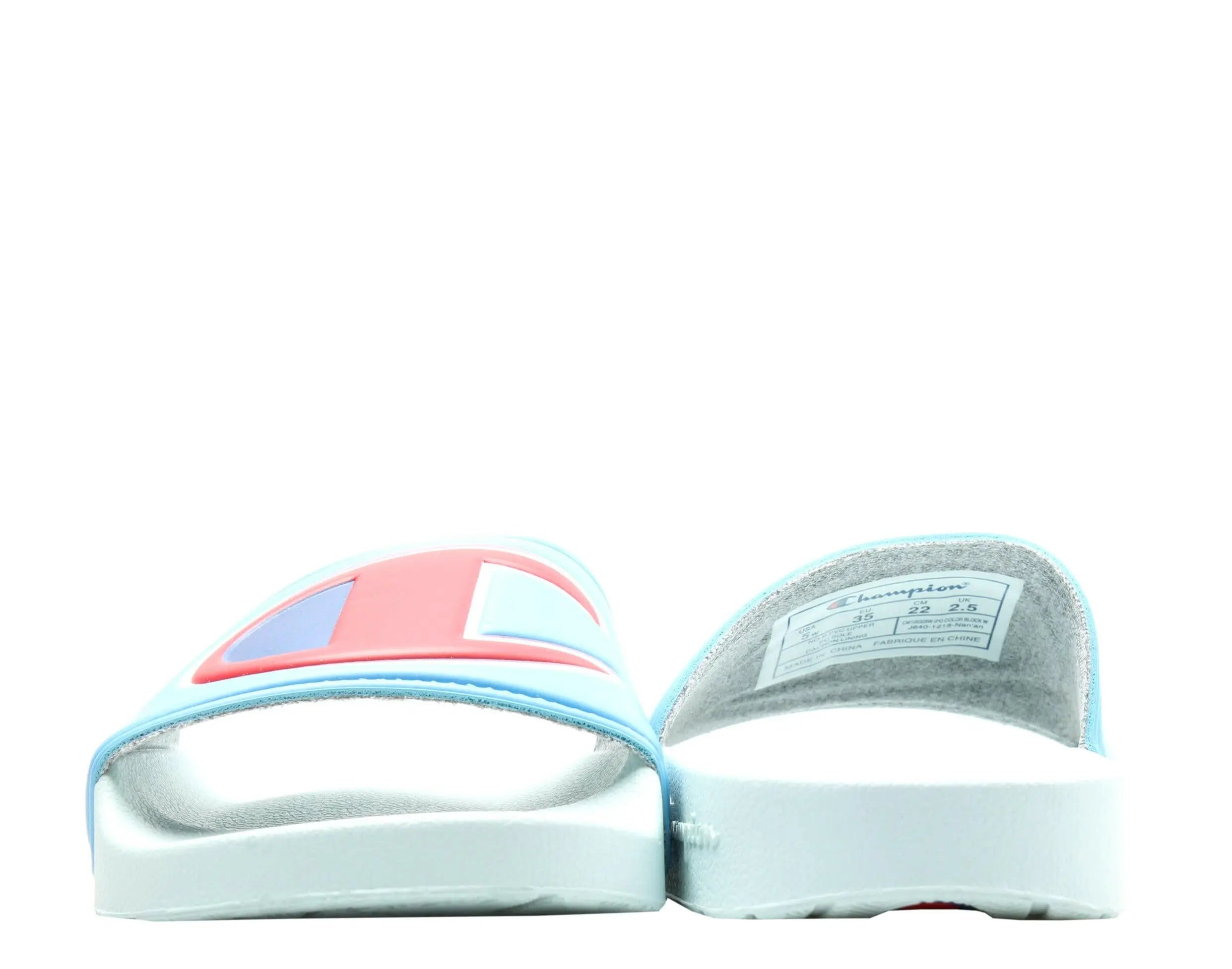 Champion Life™ IPO Color Block Women's Slides.