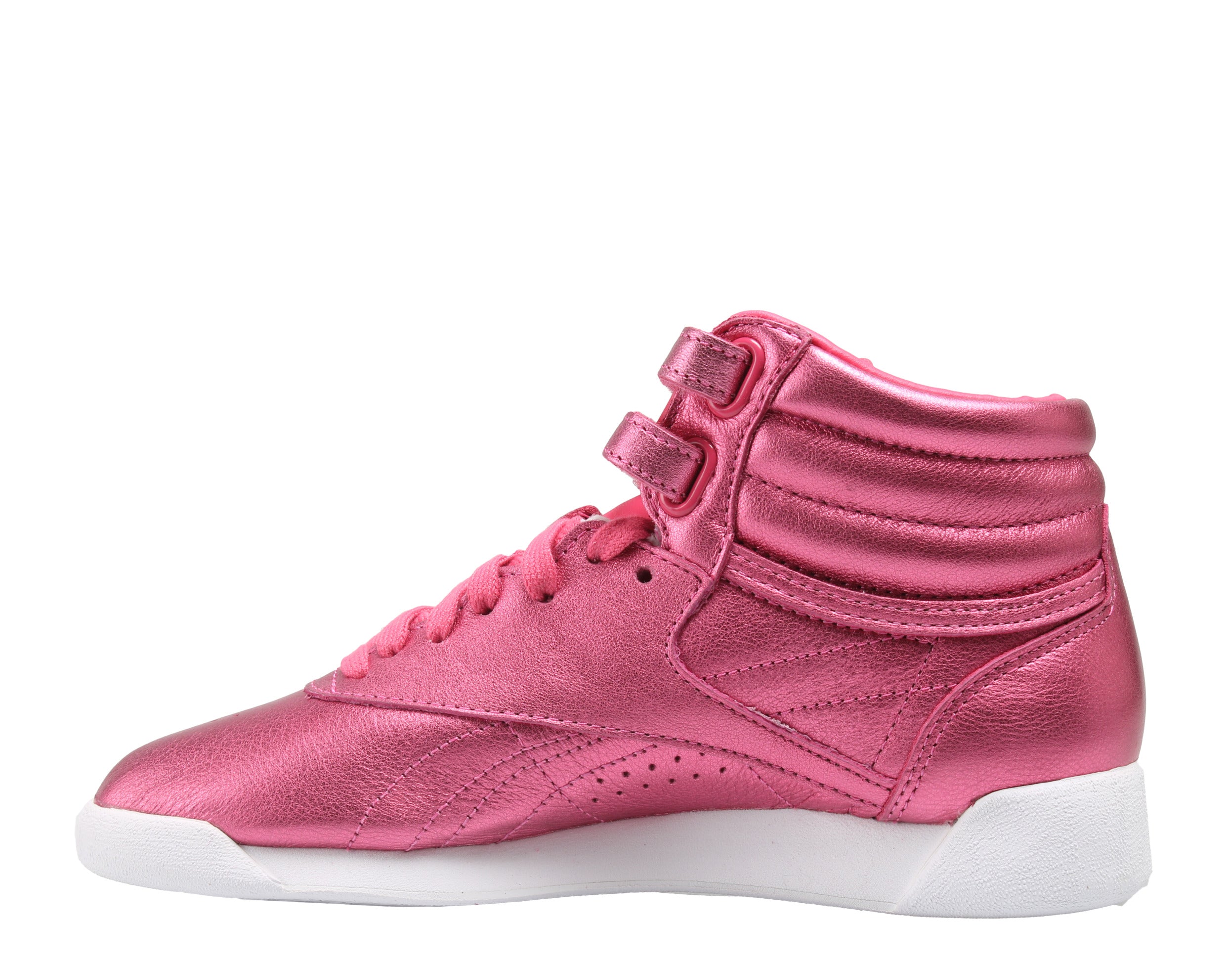 Reebok Classic Freestyle Hi Metallic Womens Shoes