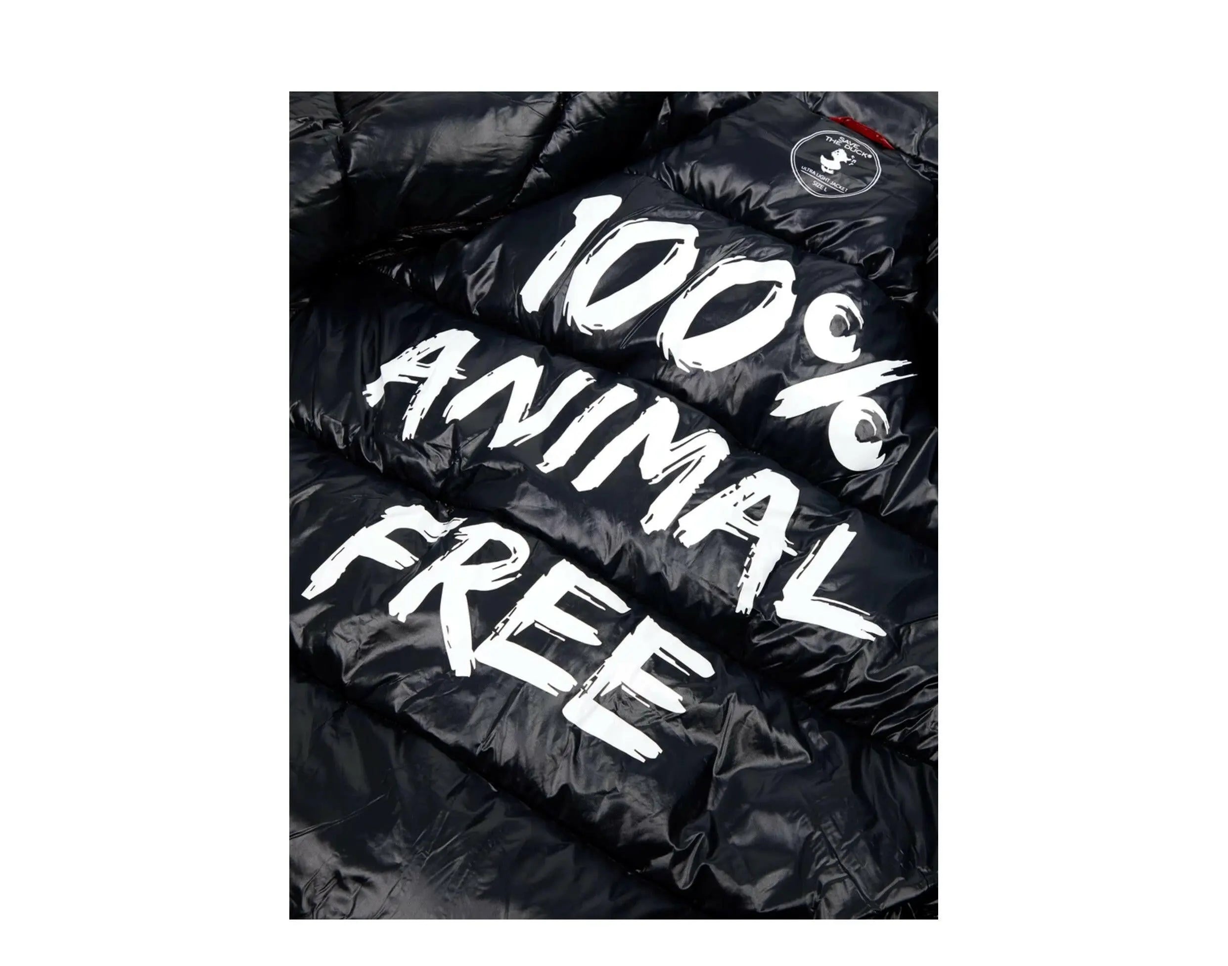 Save the Duck Luck Glossy Puffer Men's Jacket.